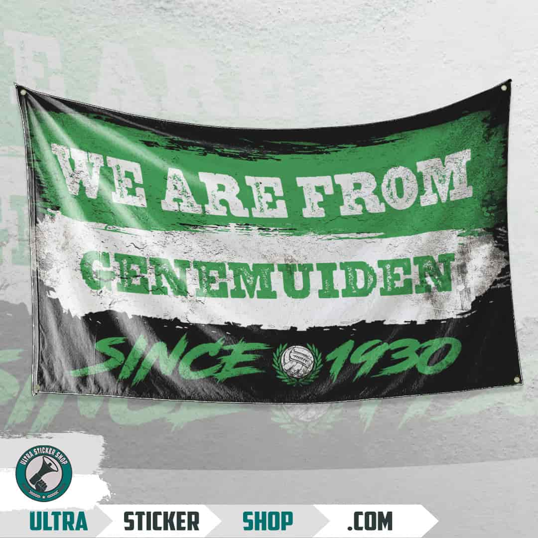 We are from Genemuiden since 1930 Vlag