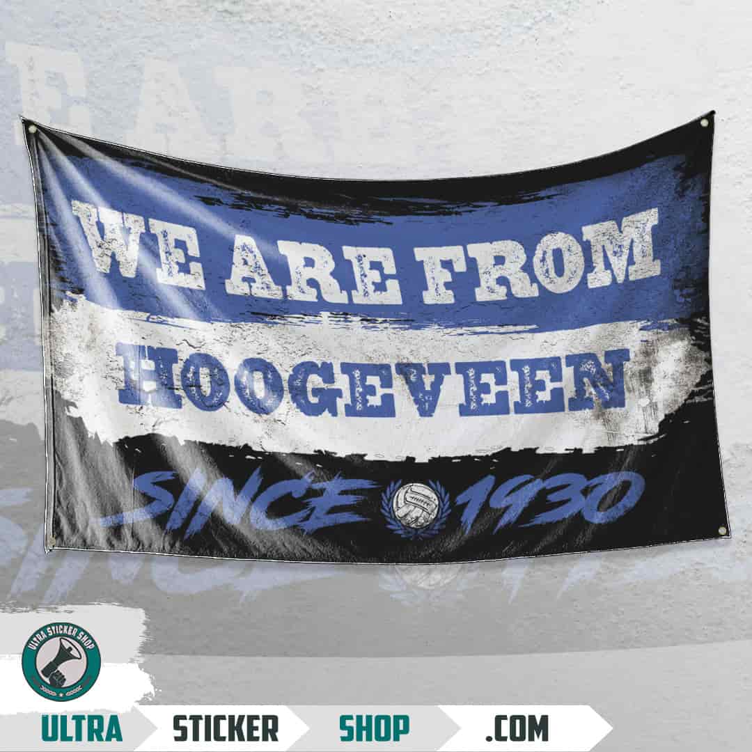 We are from Hoogeveen since 1930 Vlag