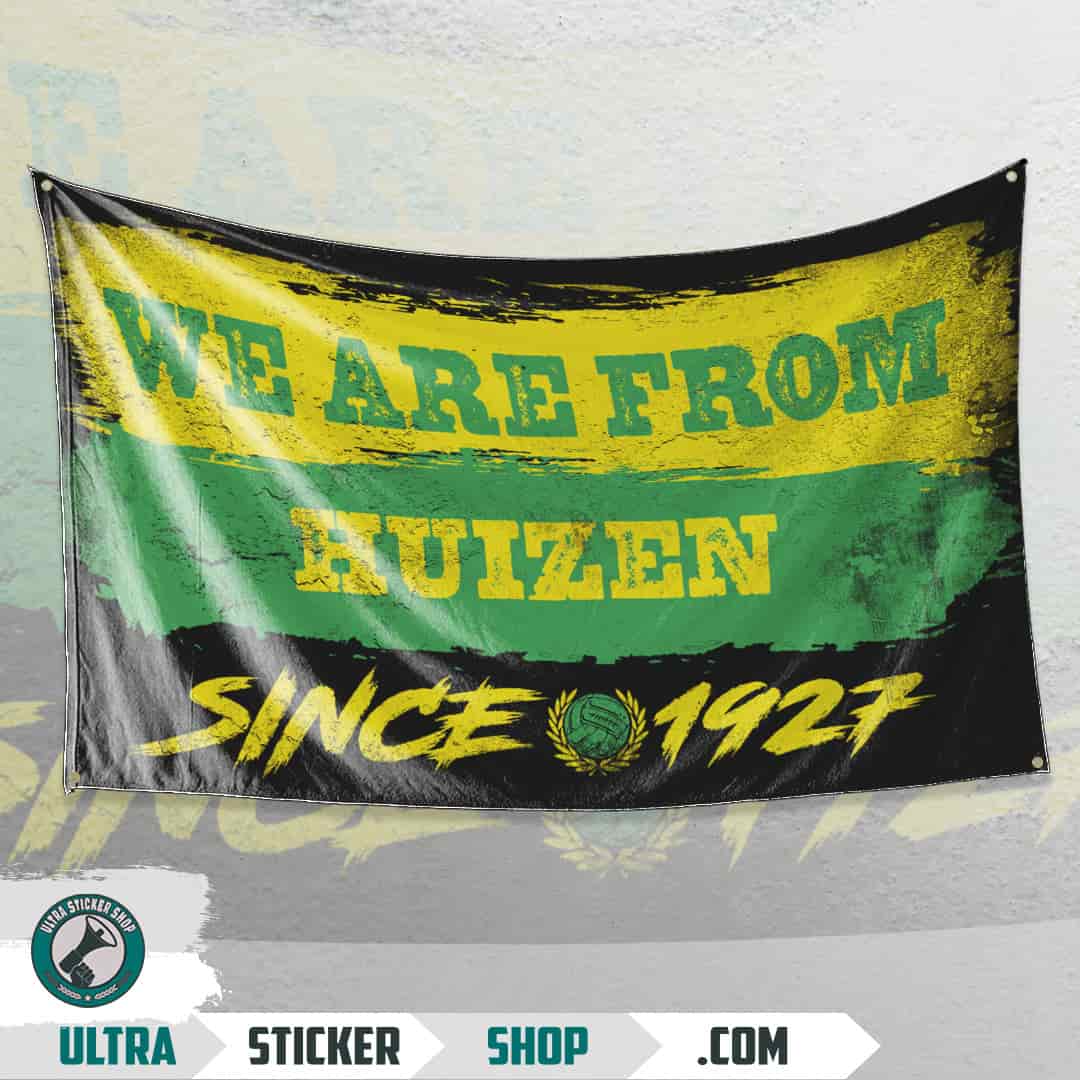 We are from Huizen since 1927 Vlag