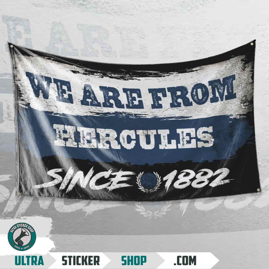 We are from Hercules since 1882 Vlag