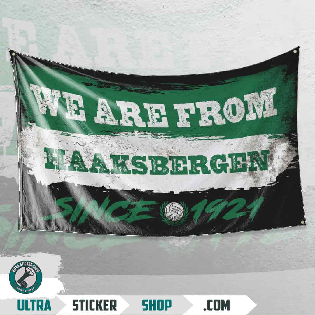 We are from Haaksbergen since 1921 Vlag