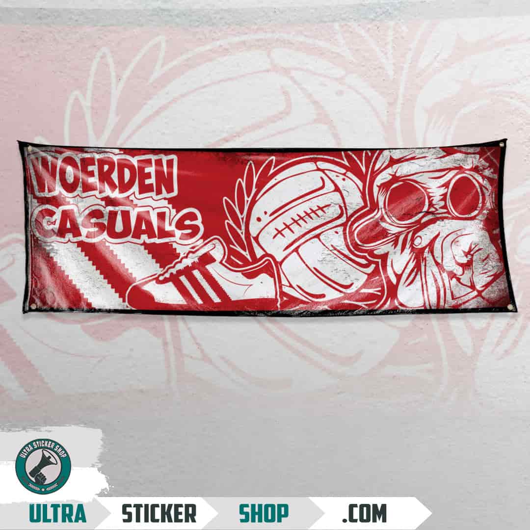 Woerden casuals Vlag