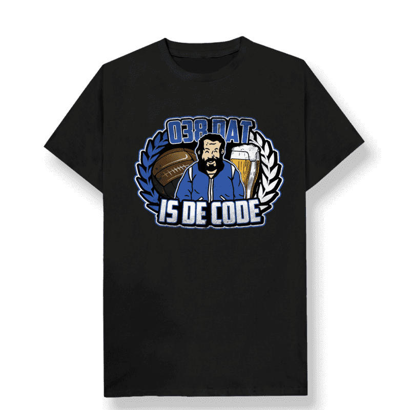 038 Dat is de code T-shirt