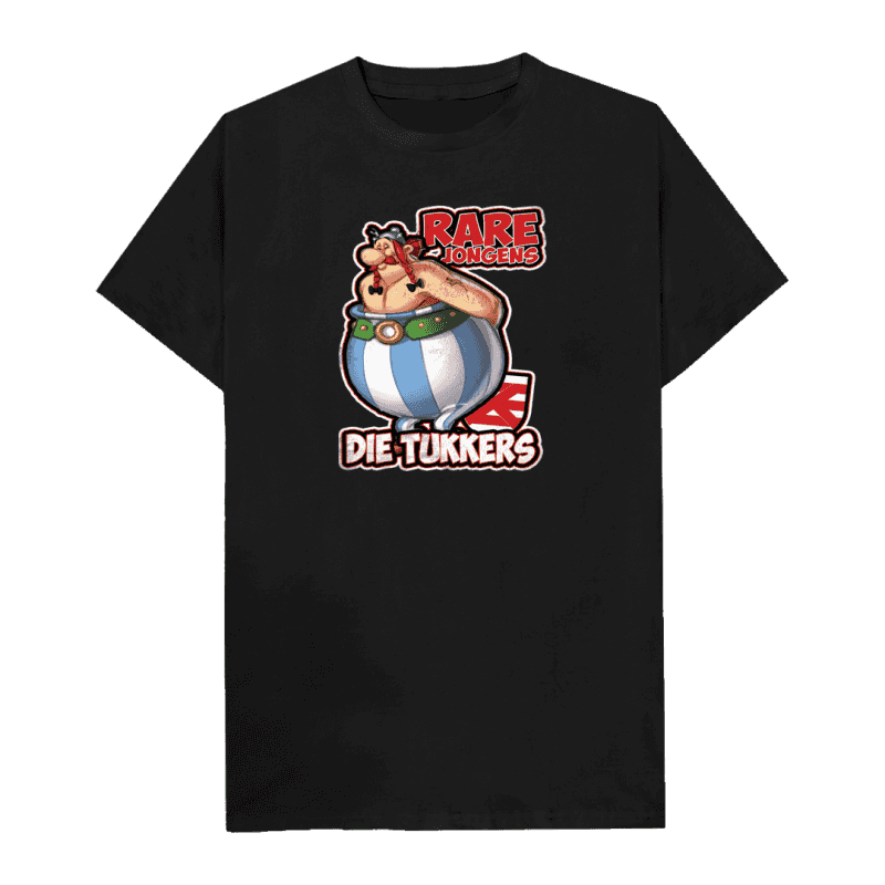 Rare jongens die tukkers T-shirt