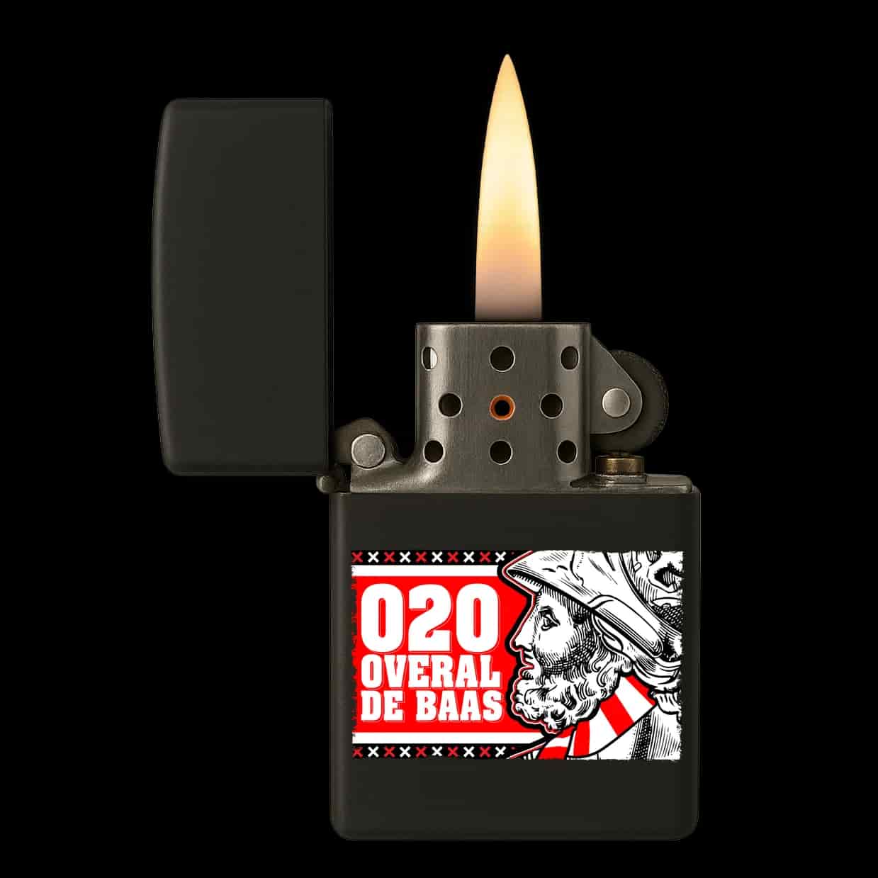 020 overal de baas Aansteker