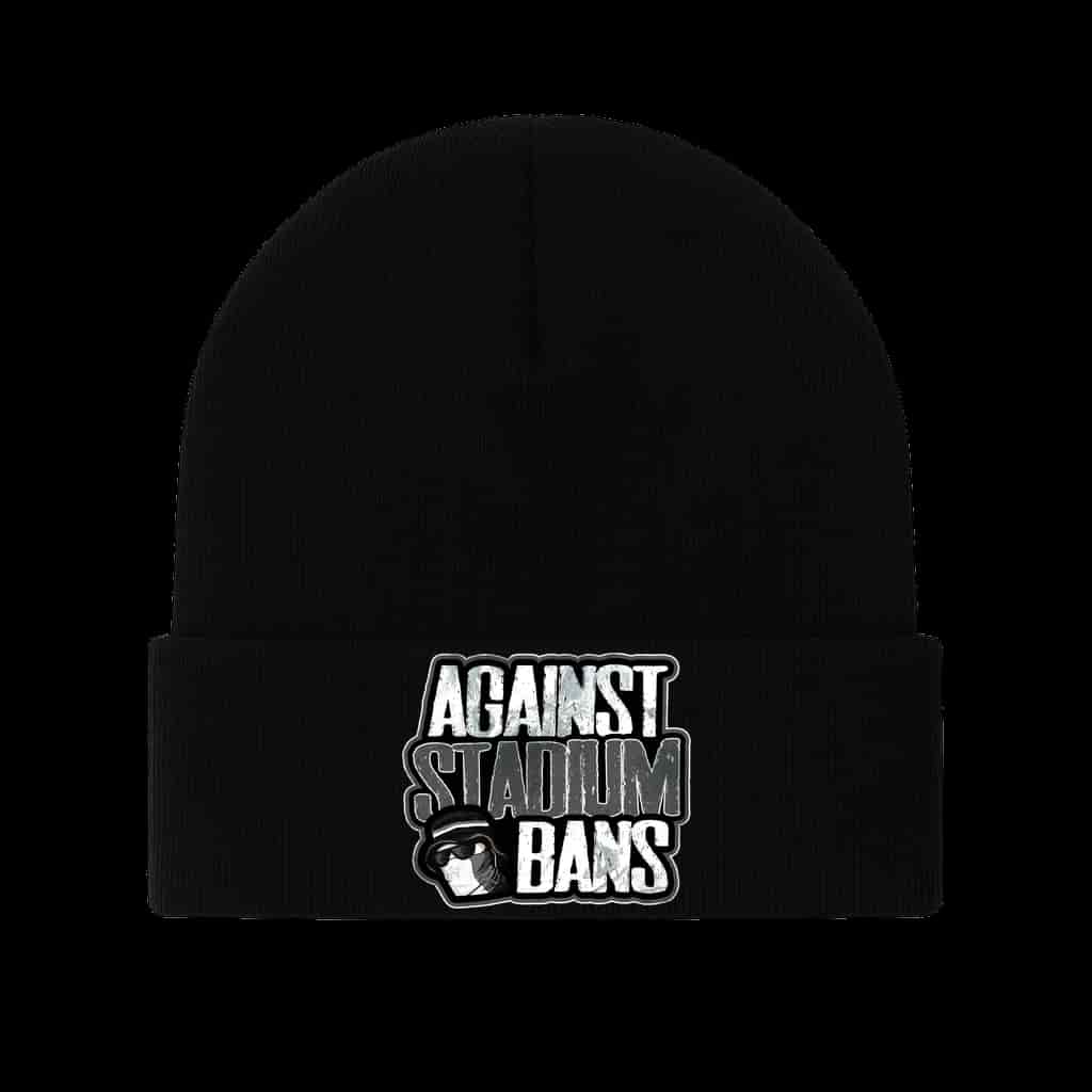 Against stadium bans! Beanie