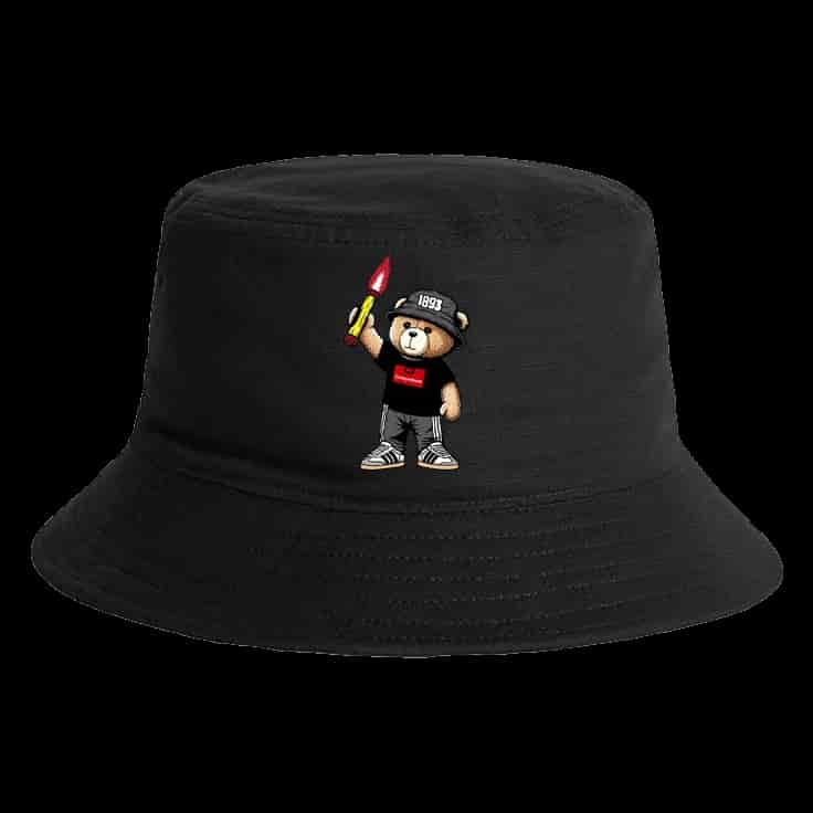 Craeyenhout 1893 bear Bucket Hat