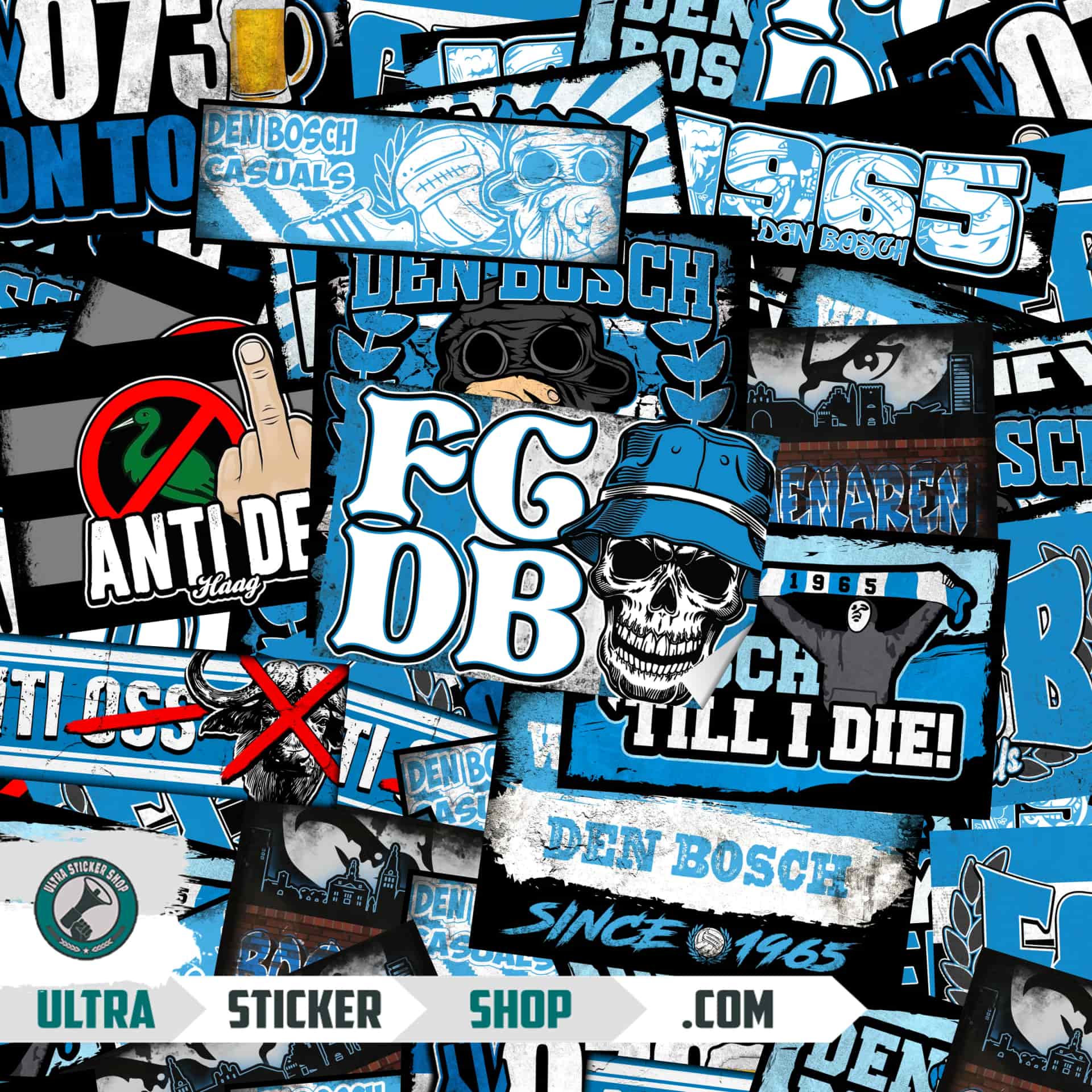 Den Bosch Sticker-Mix