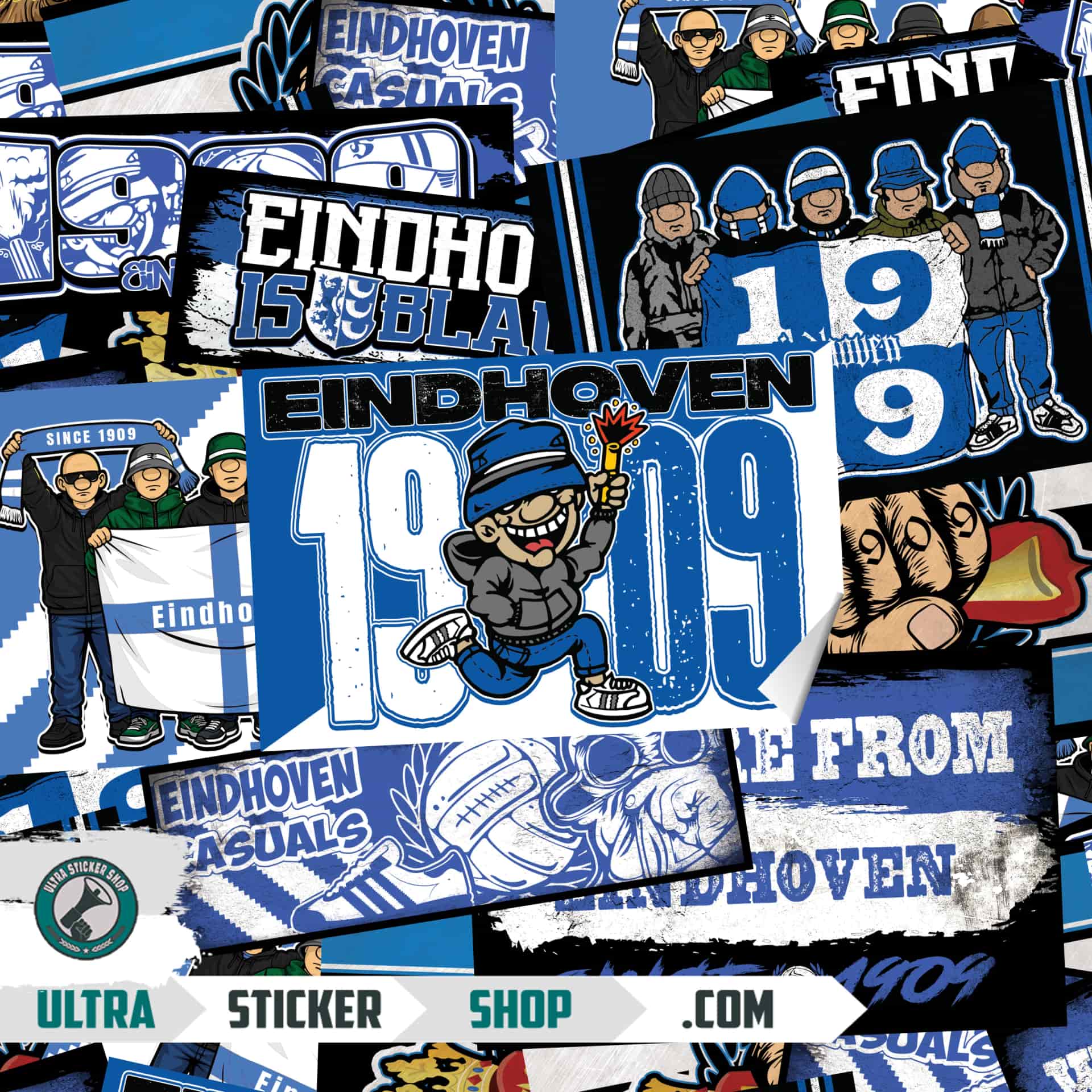 FC Eindhoven Sticker-Mix