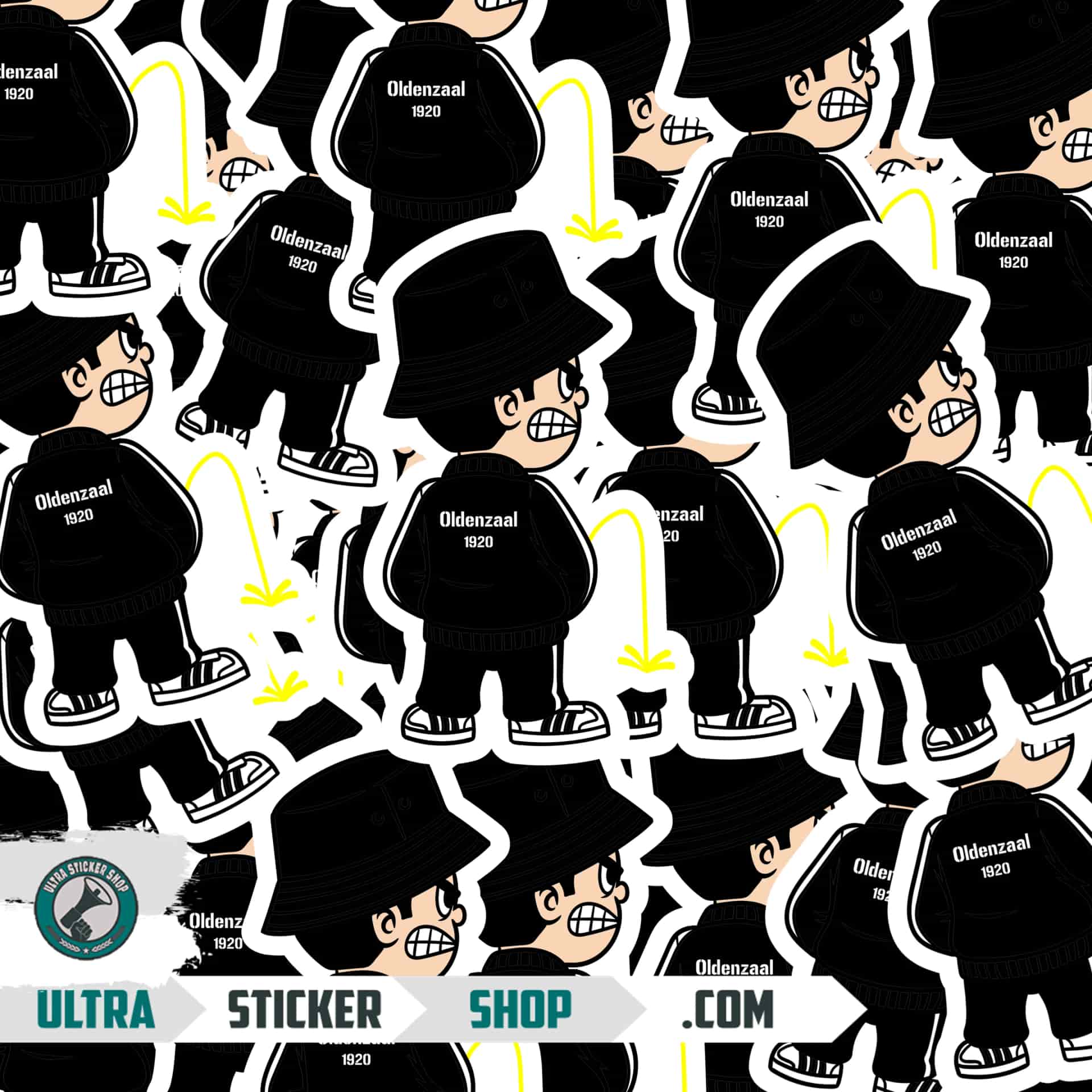 Oldenzaal 1920 Pee Kid Stickers