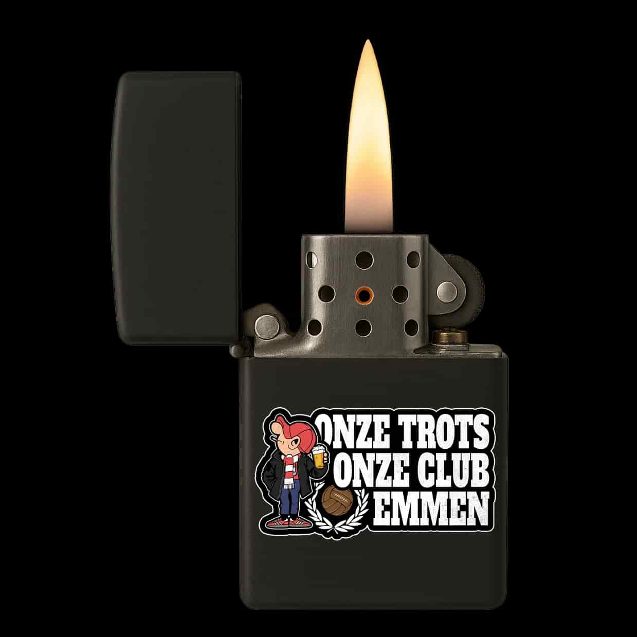 onze trots onze club Emmen Aansteker