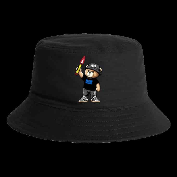 Poortugaal 1927 bear Bucket Hat