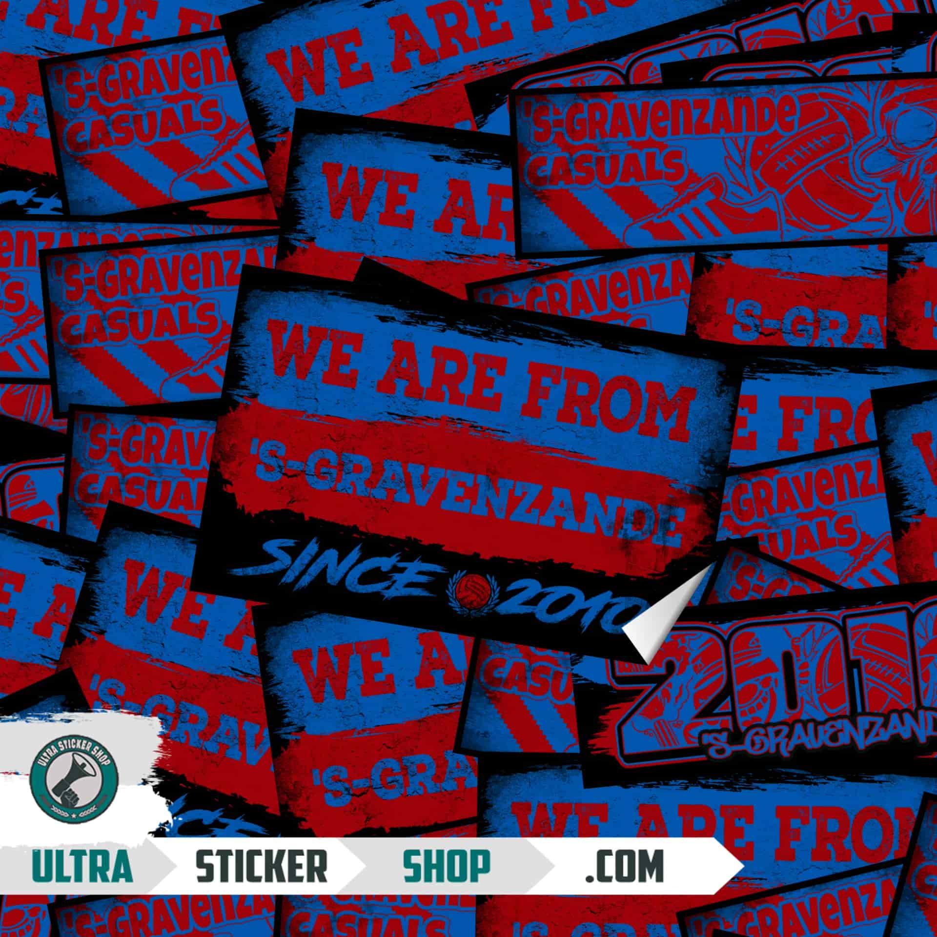 's-Gravenzande Sticker-Mix