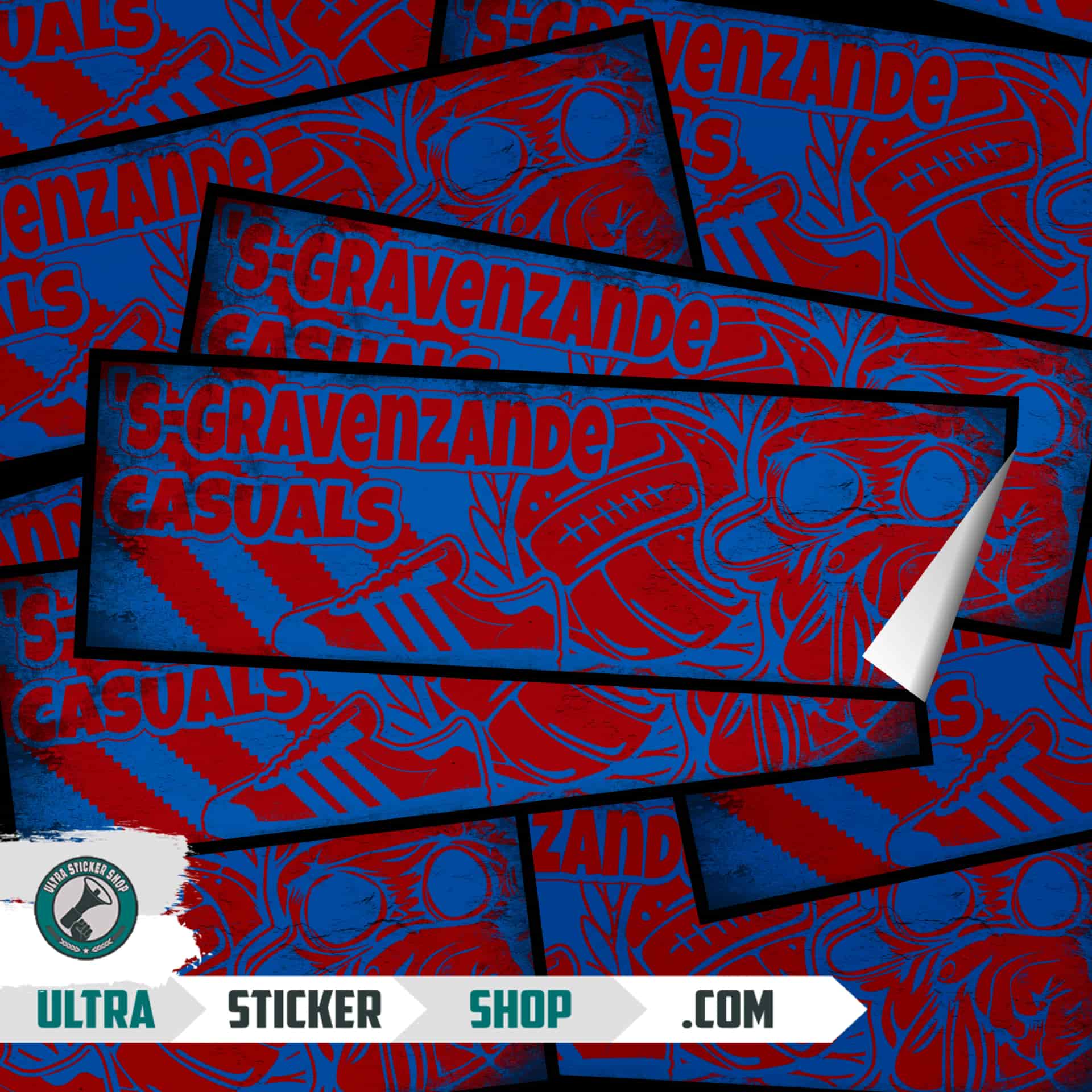 's-Gravenzande casuals Stickers