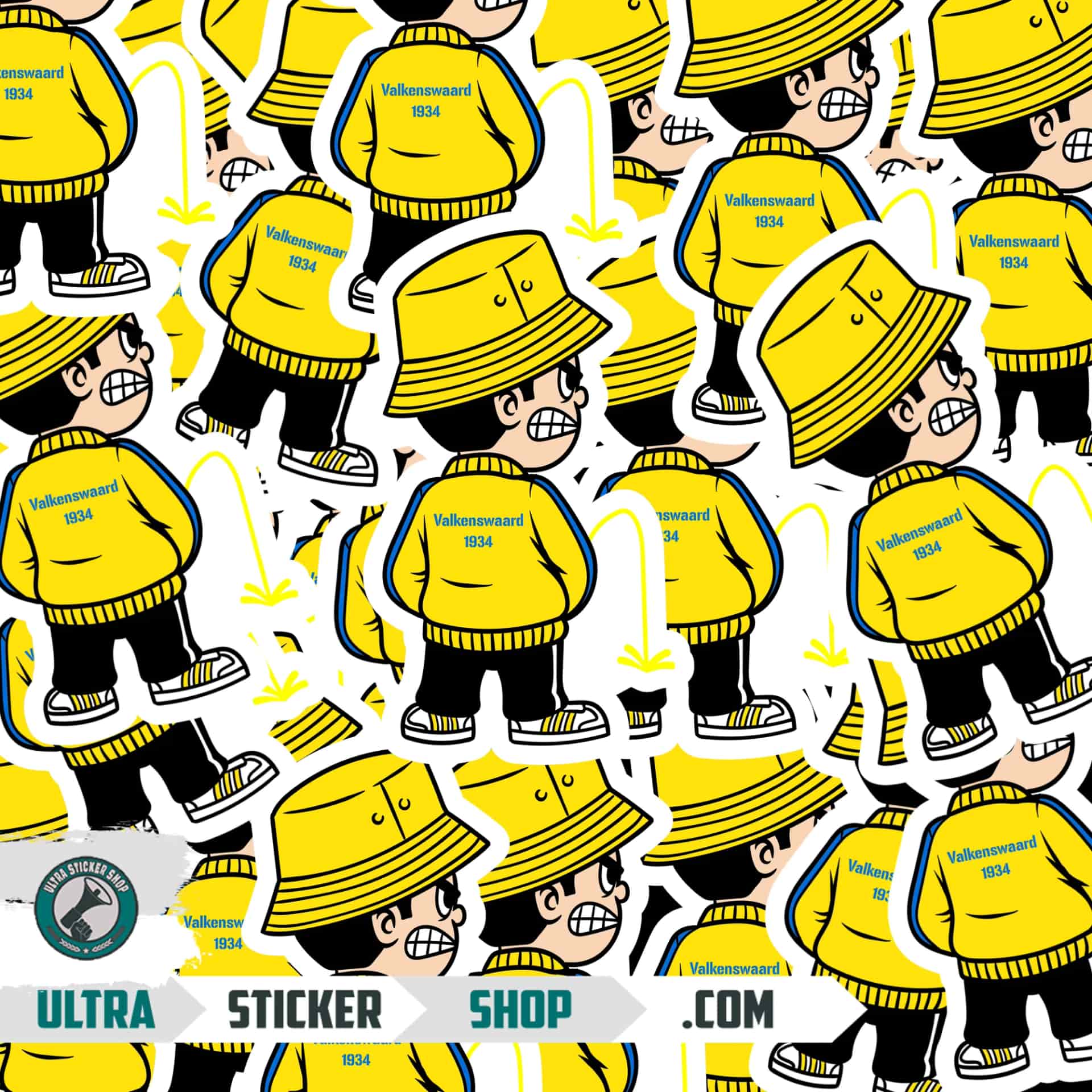 Valkenswaard 1934 Pee Kid Stickers