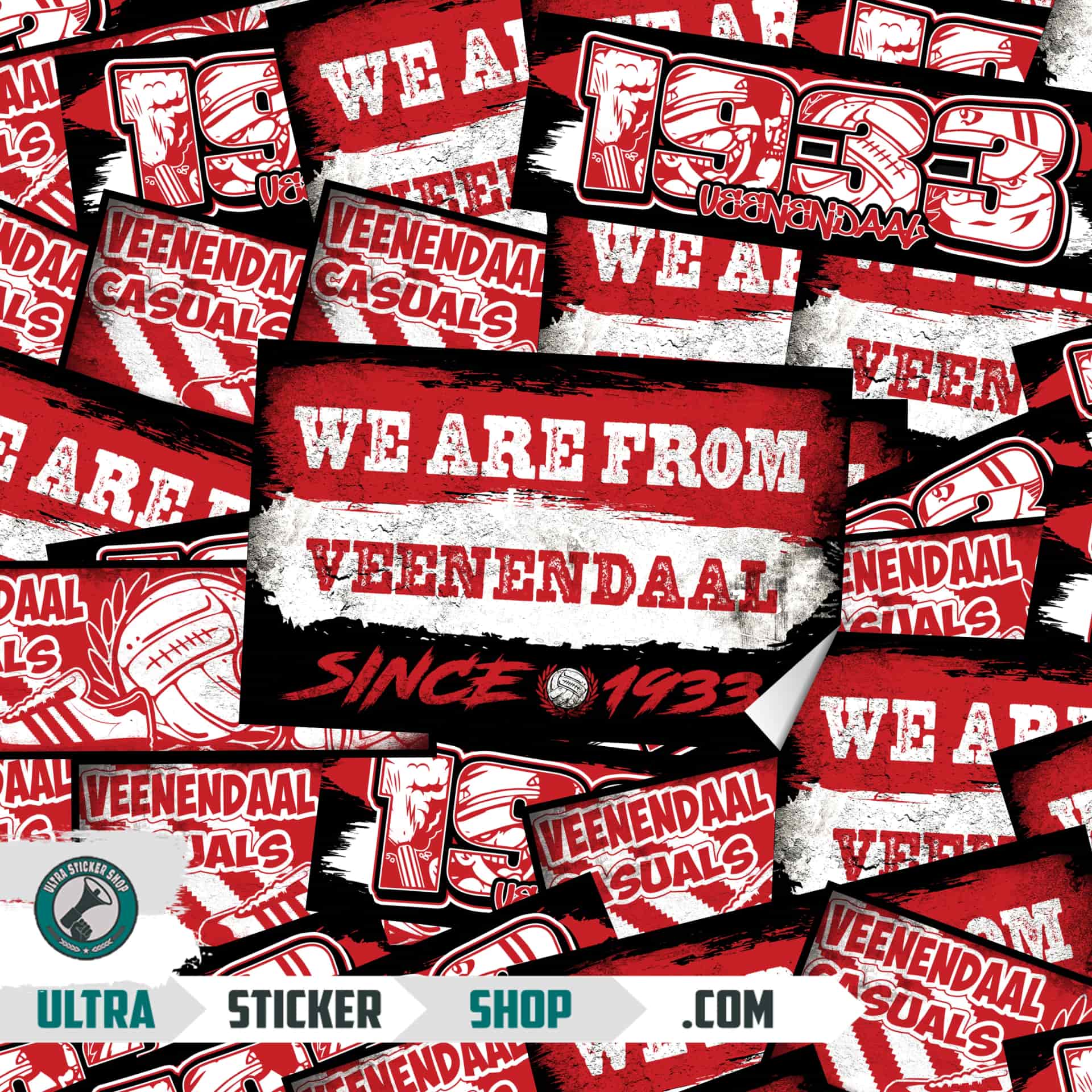 Veenendaal 1933 Sticker-Mix