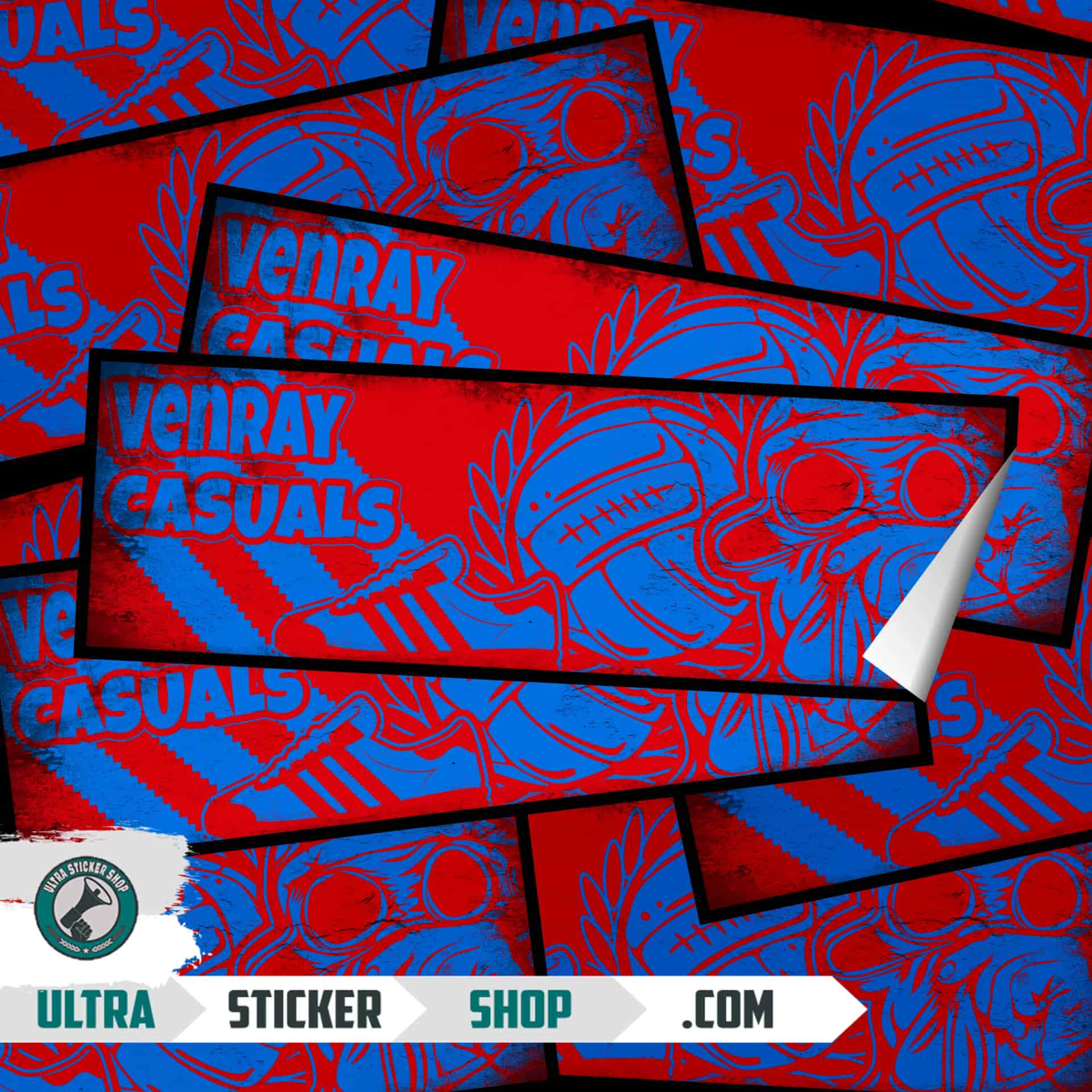 Venray casuals Stickers