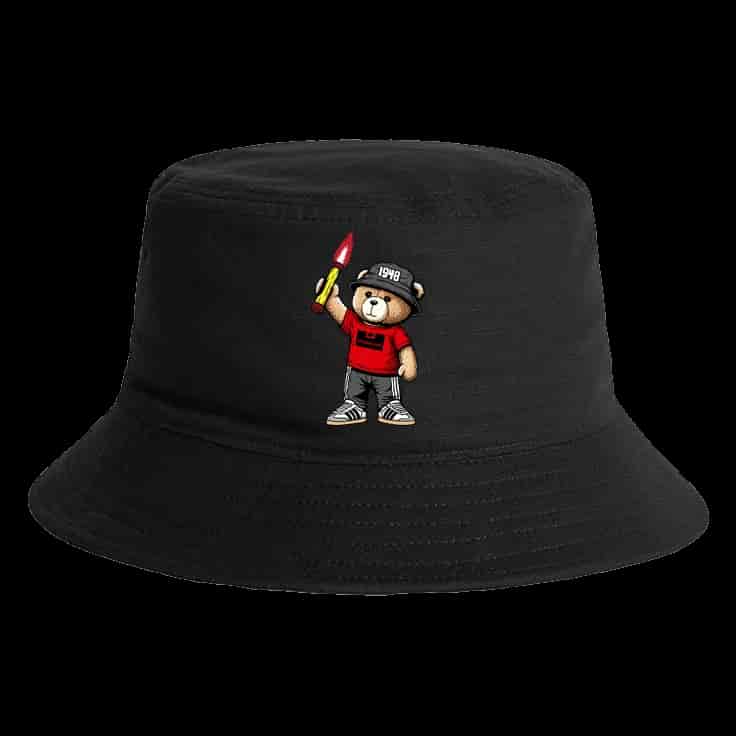 Vriezenveen 1948 bear Bucket Hat