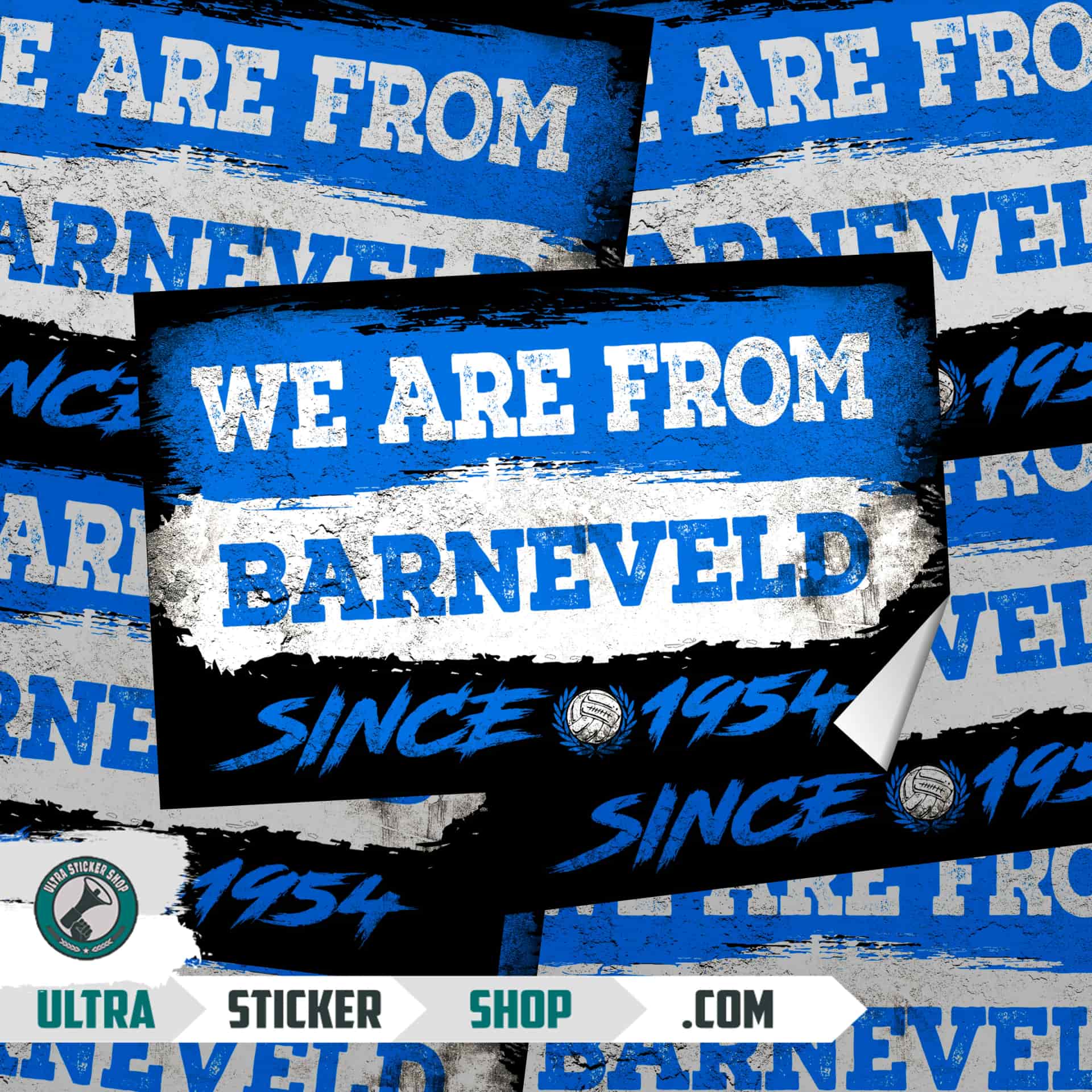 We Are From Barneveld 1954 Stickers