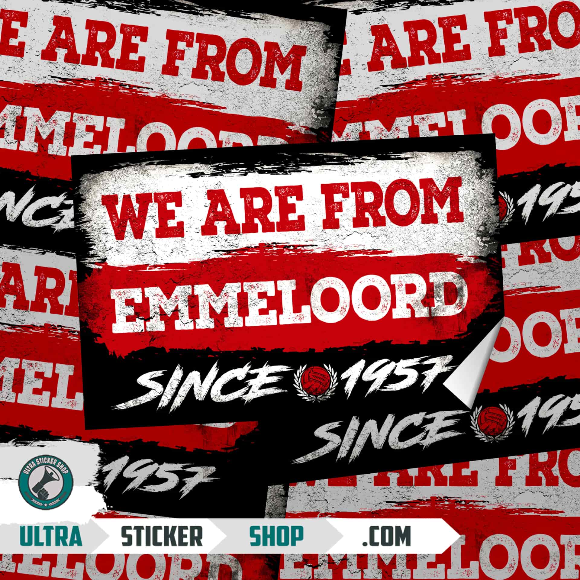 We Are From Emmeloord 1957 Stickers