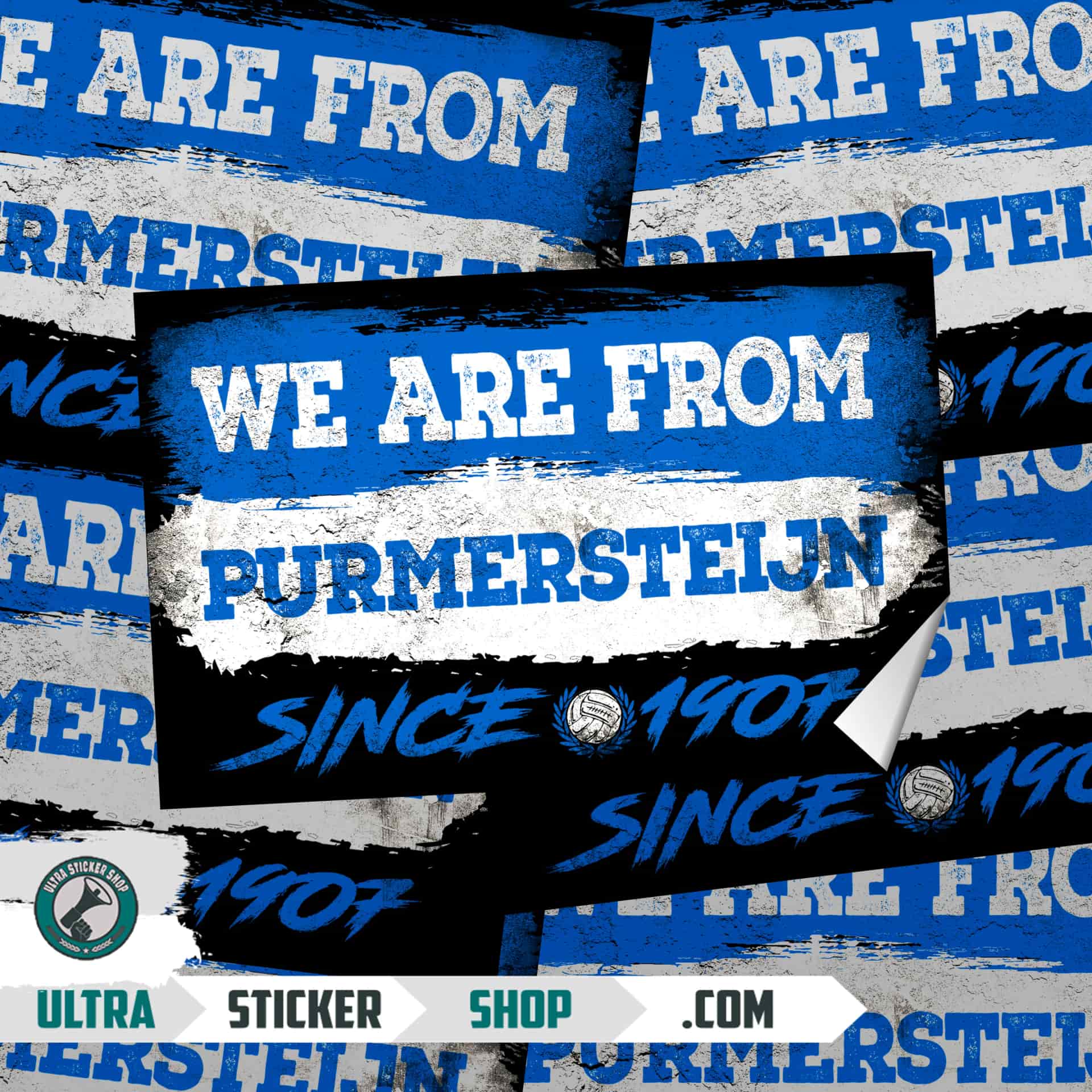 We Are From Purmersteijn 1907 Stickers