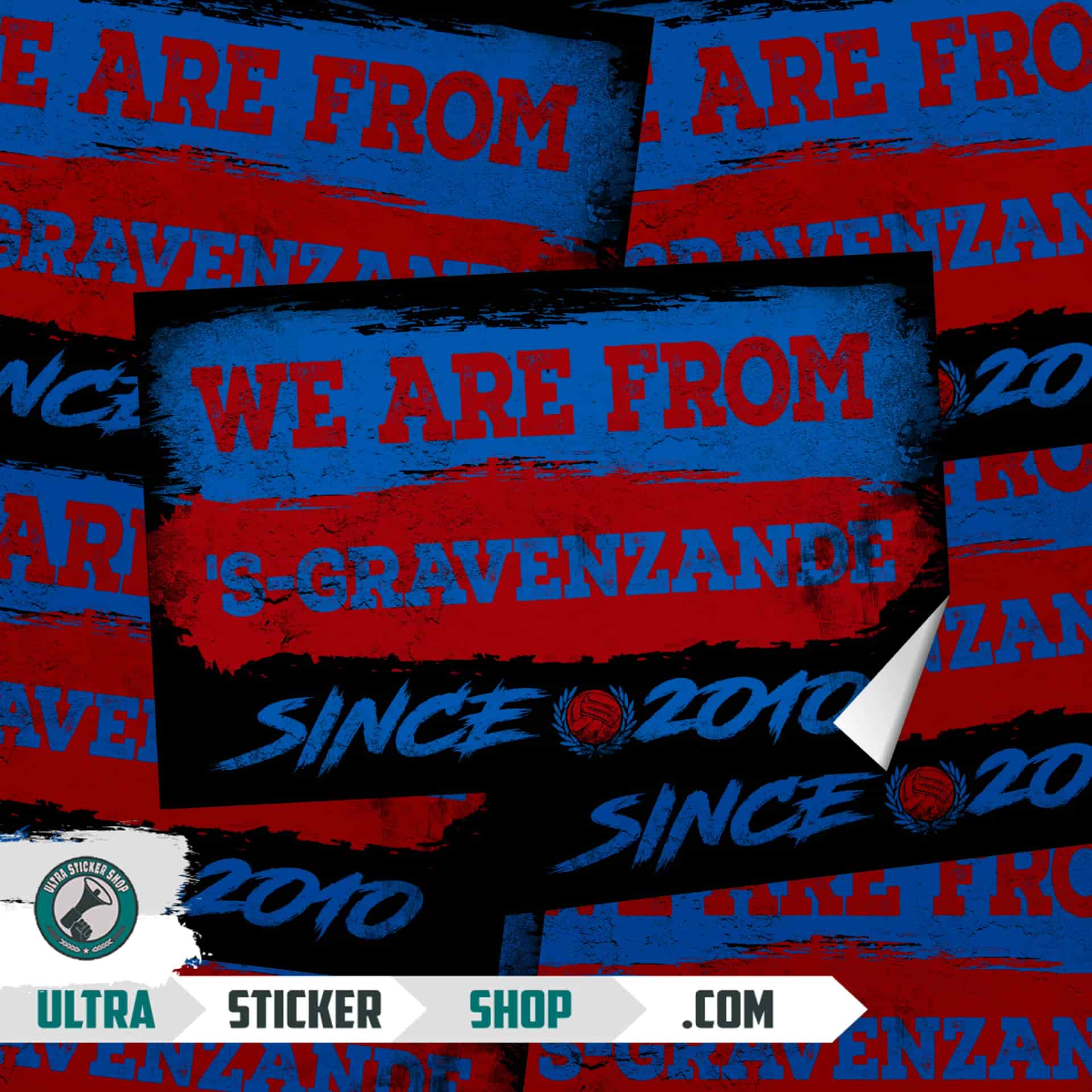 We Are From 's-Gravenzande 2010 Stickers