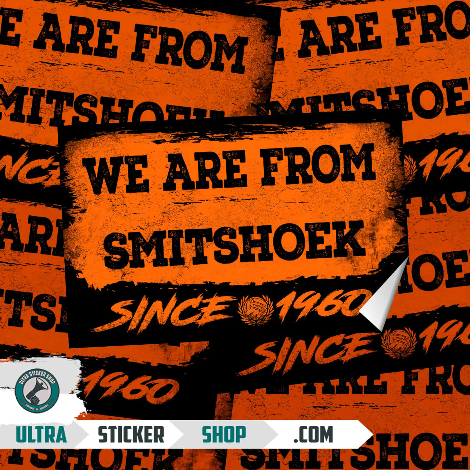 We Are From Smitshoek 1960 Stickers