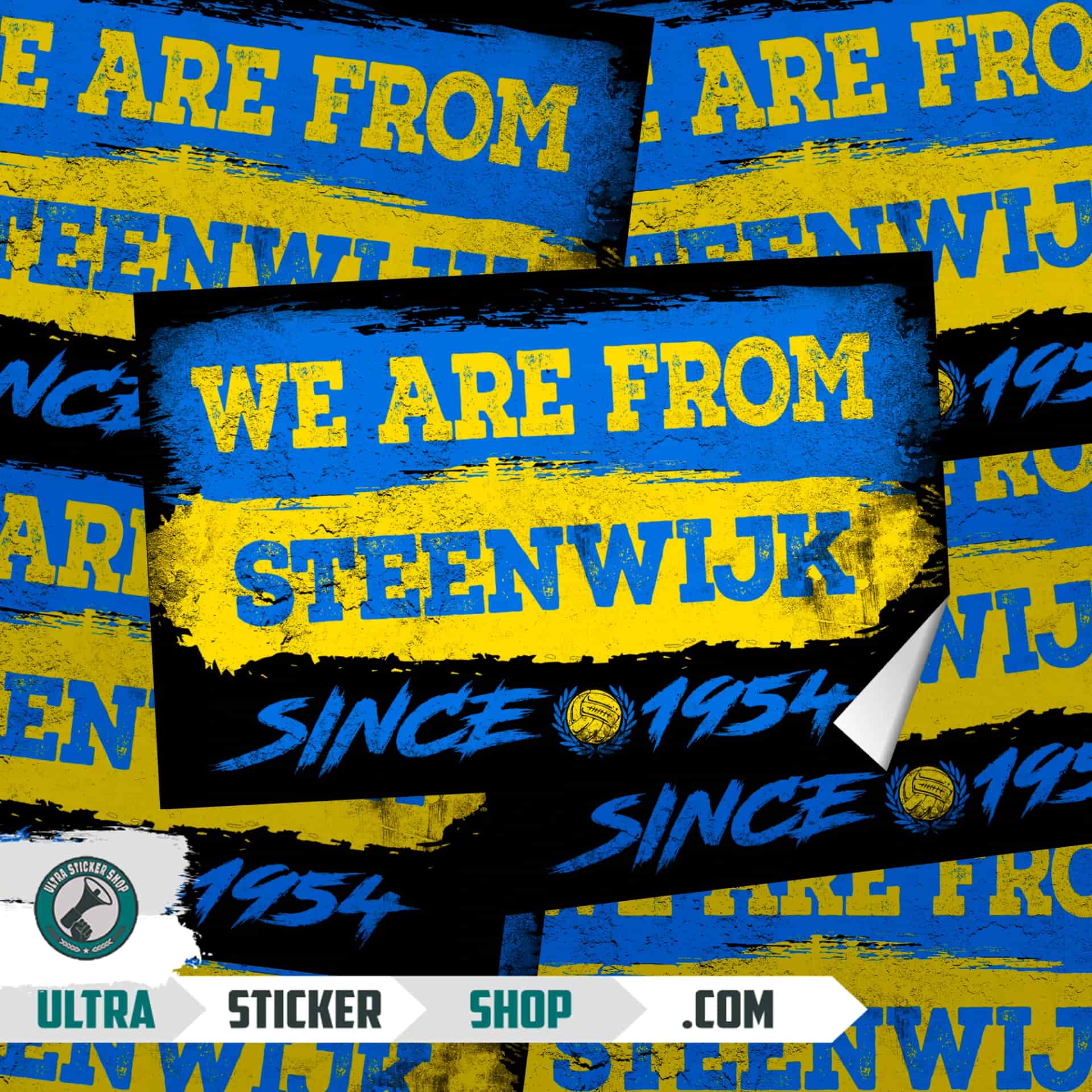 We Are From Steenwijk 1954 Stickers