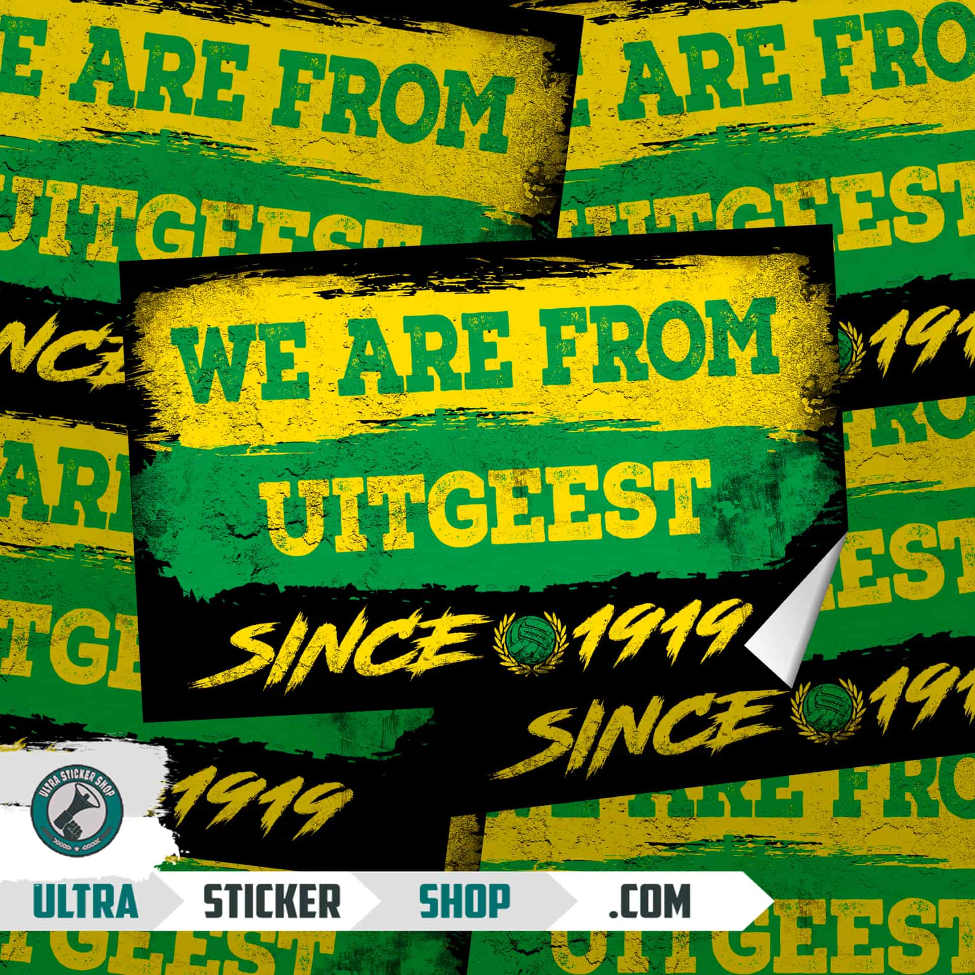 We Are From Uitgeest 1919 Stickers