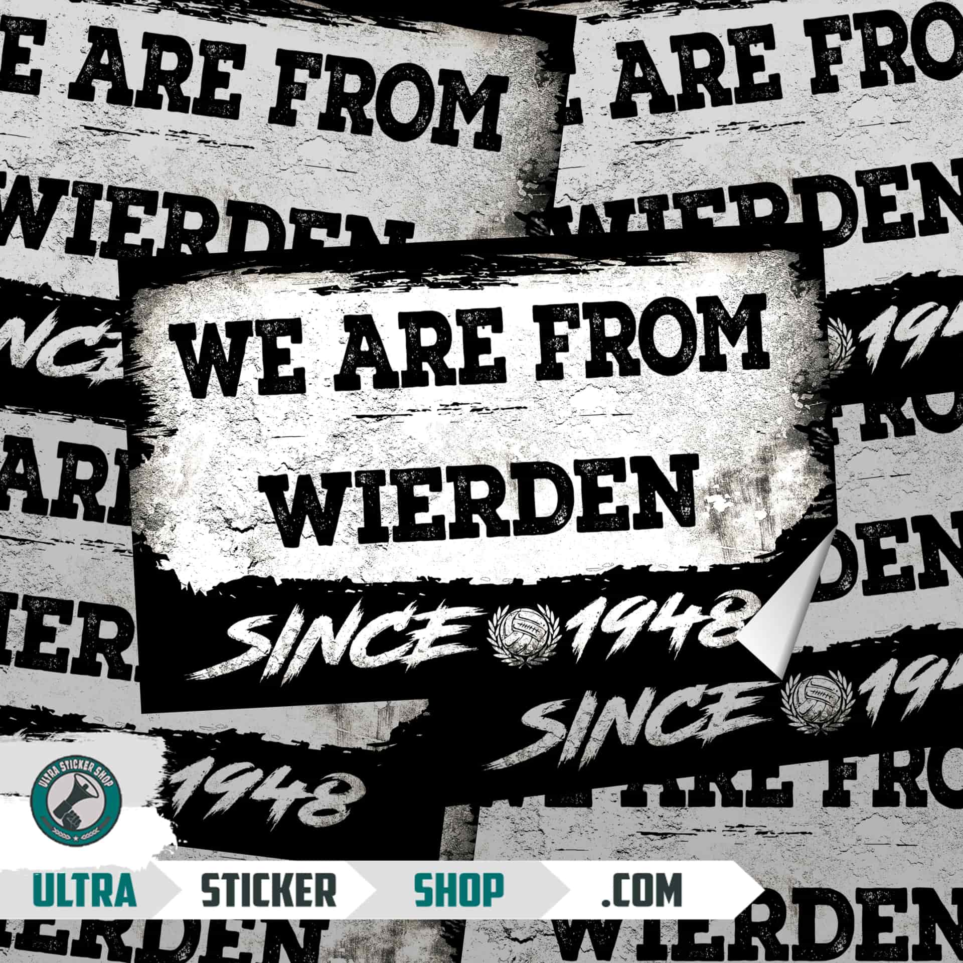 We Are From Wierden 1948 Stickers