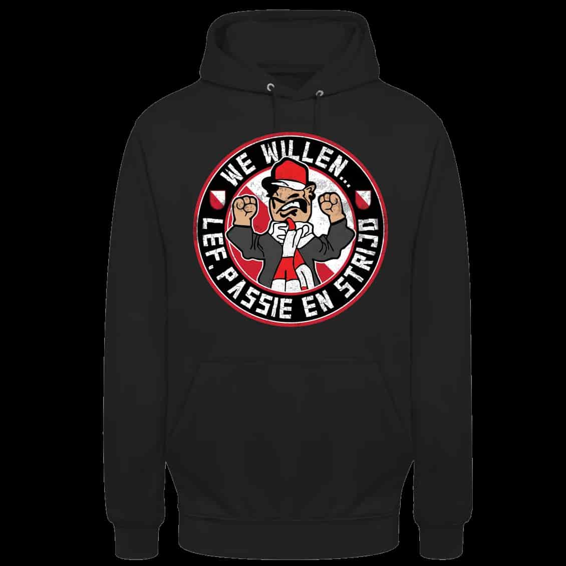 We willen.. lef, passie en strijd Hoodie
