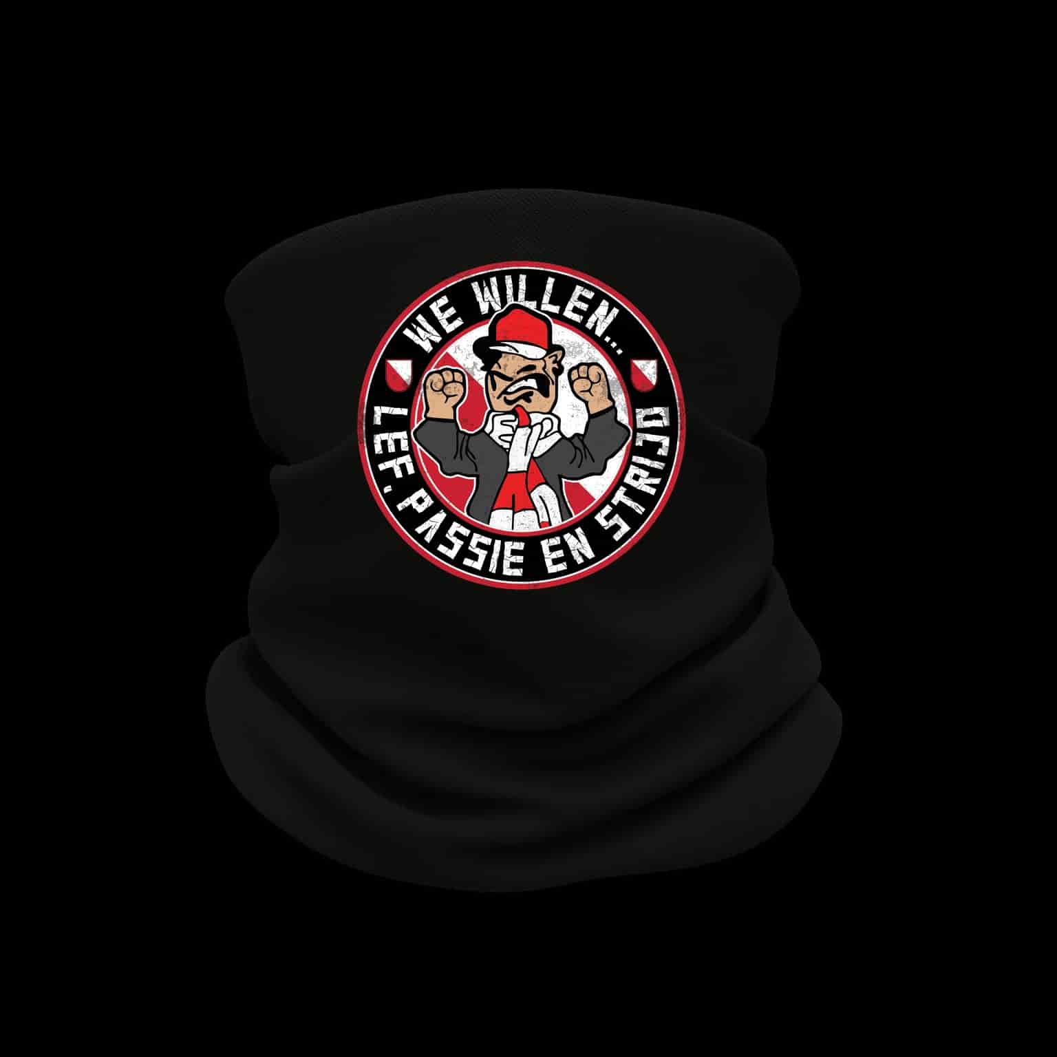 We willen.. lef, passie en strijd Nekwarmer