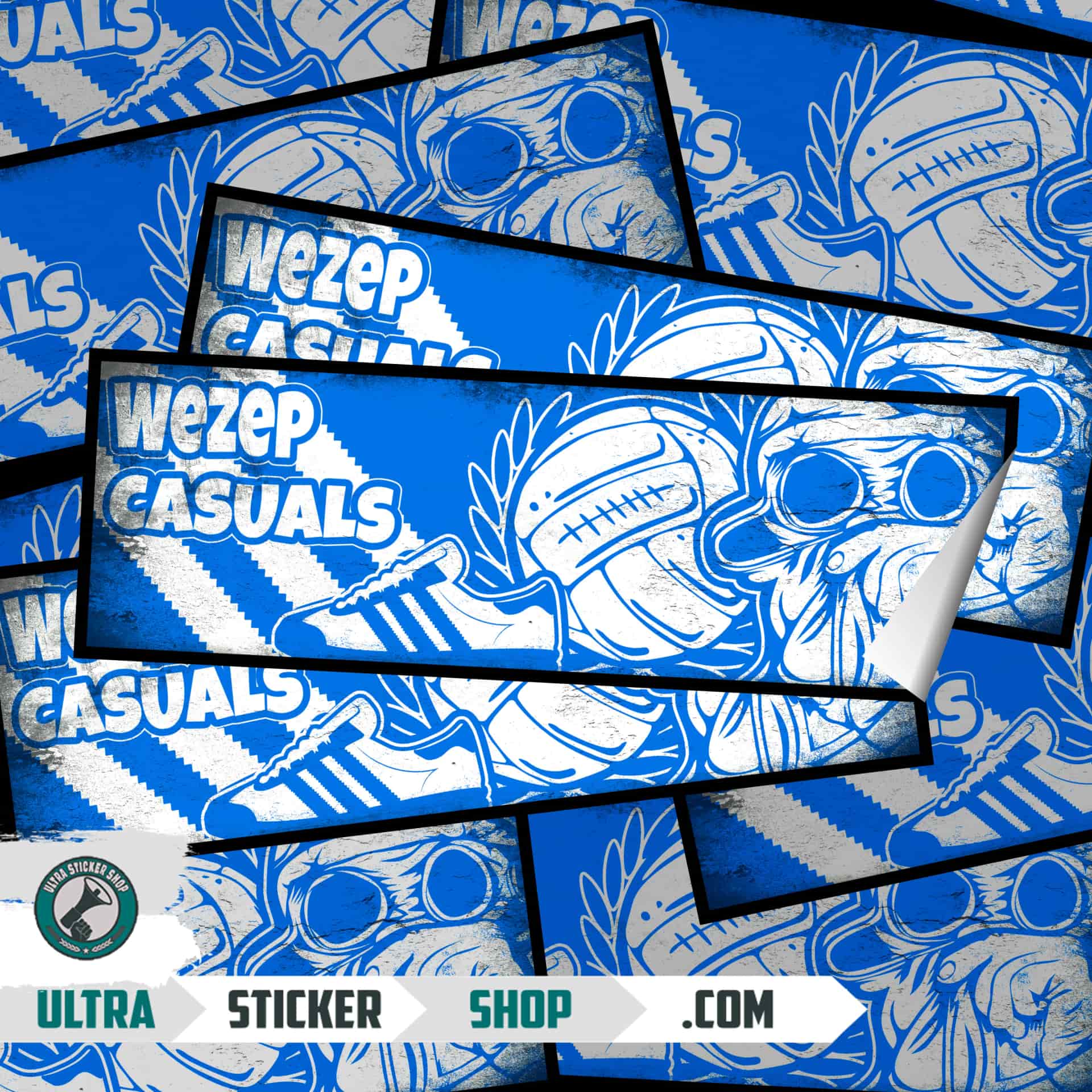 Wezep casuals Stickers