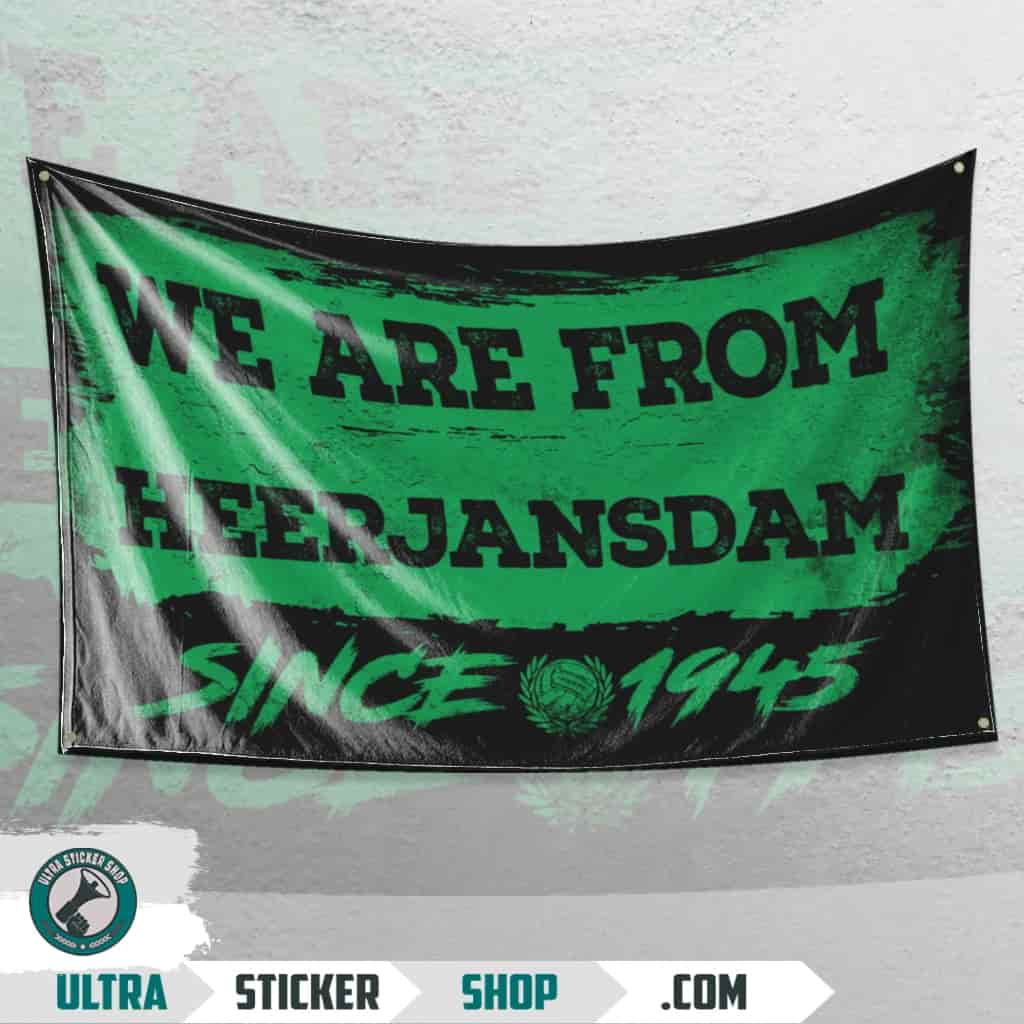 We Are From Heerjansdam 1945 Vlag
