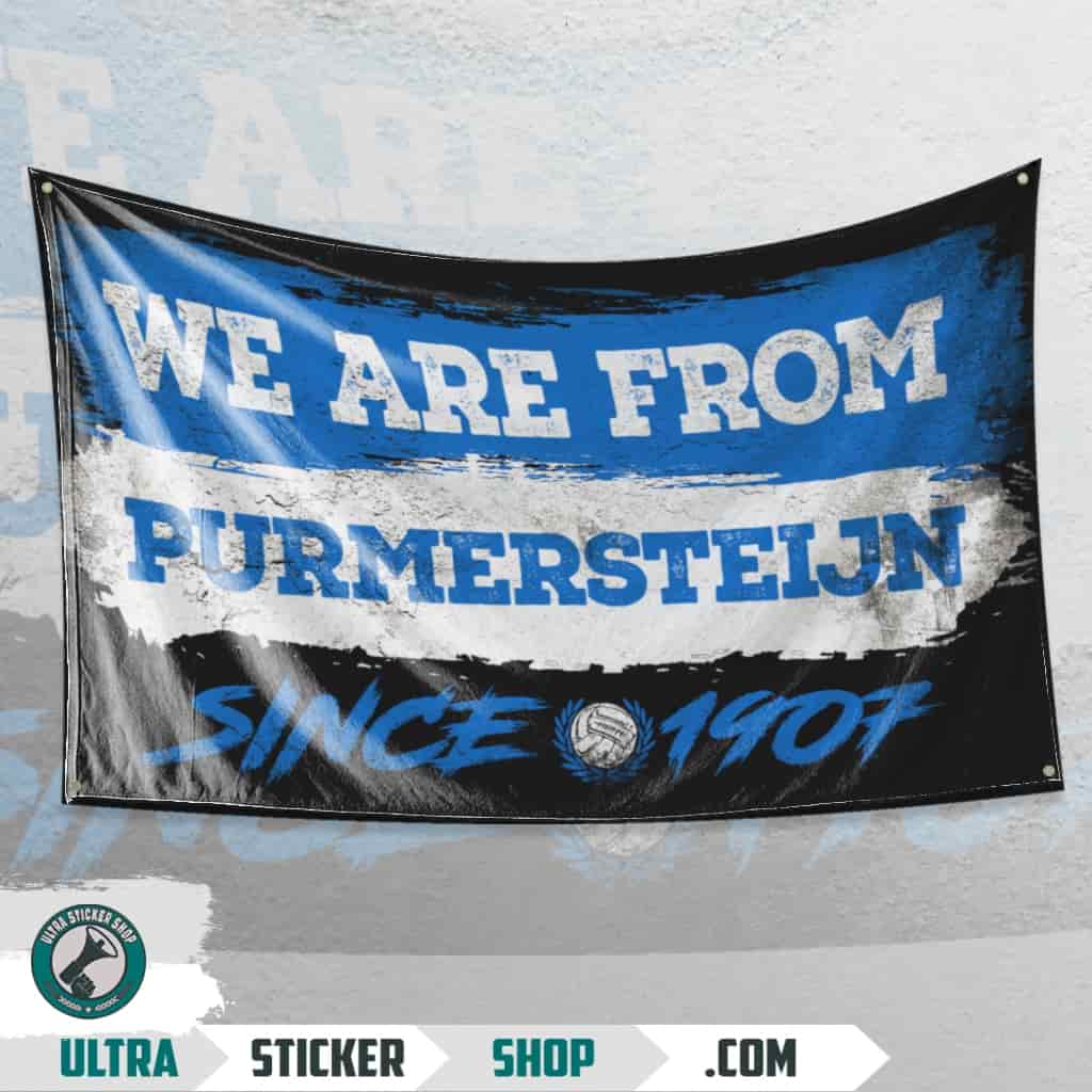 We Are From Purmersteijn 1907 Vlag