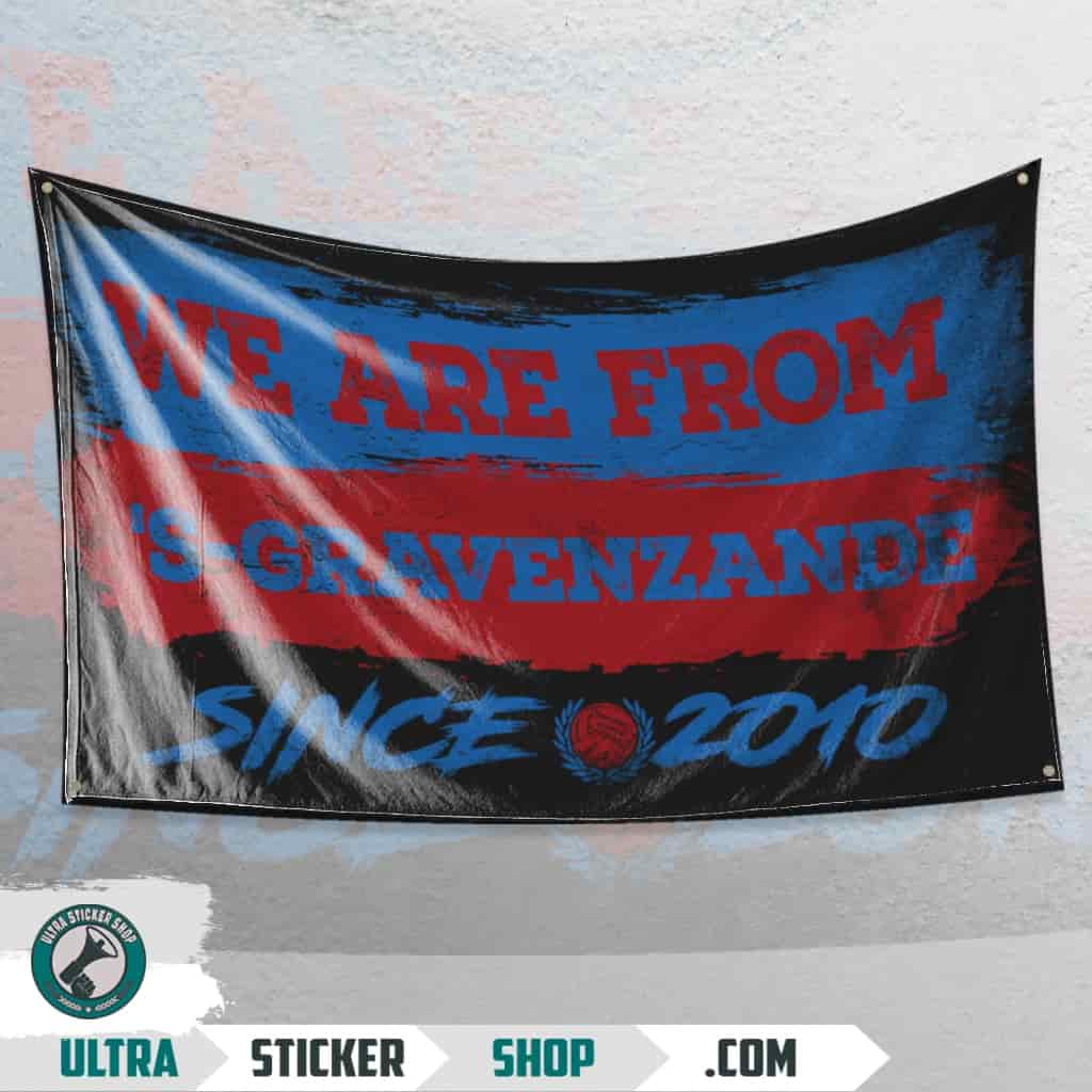 We Are From 's-Gravenzande 2010 Vlag
