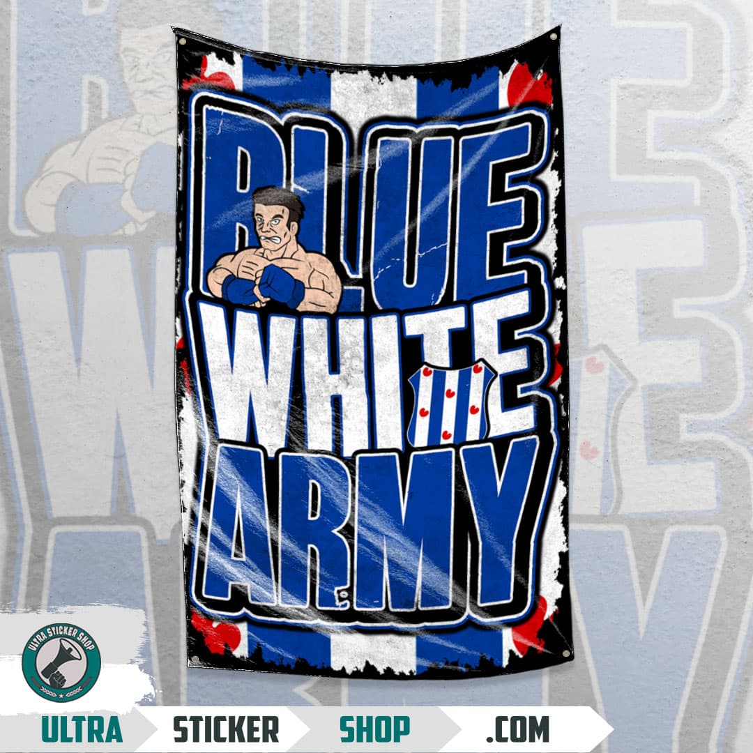 Blue white army