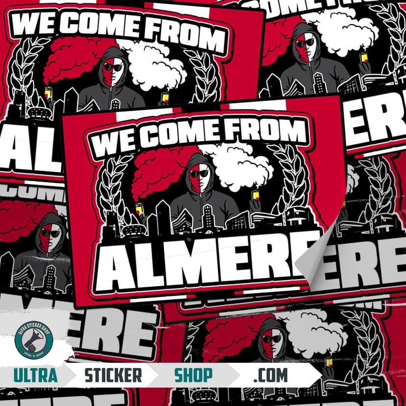 We come from Almere Stickers Stickers Kopen | Ultrastickershop