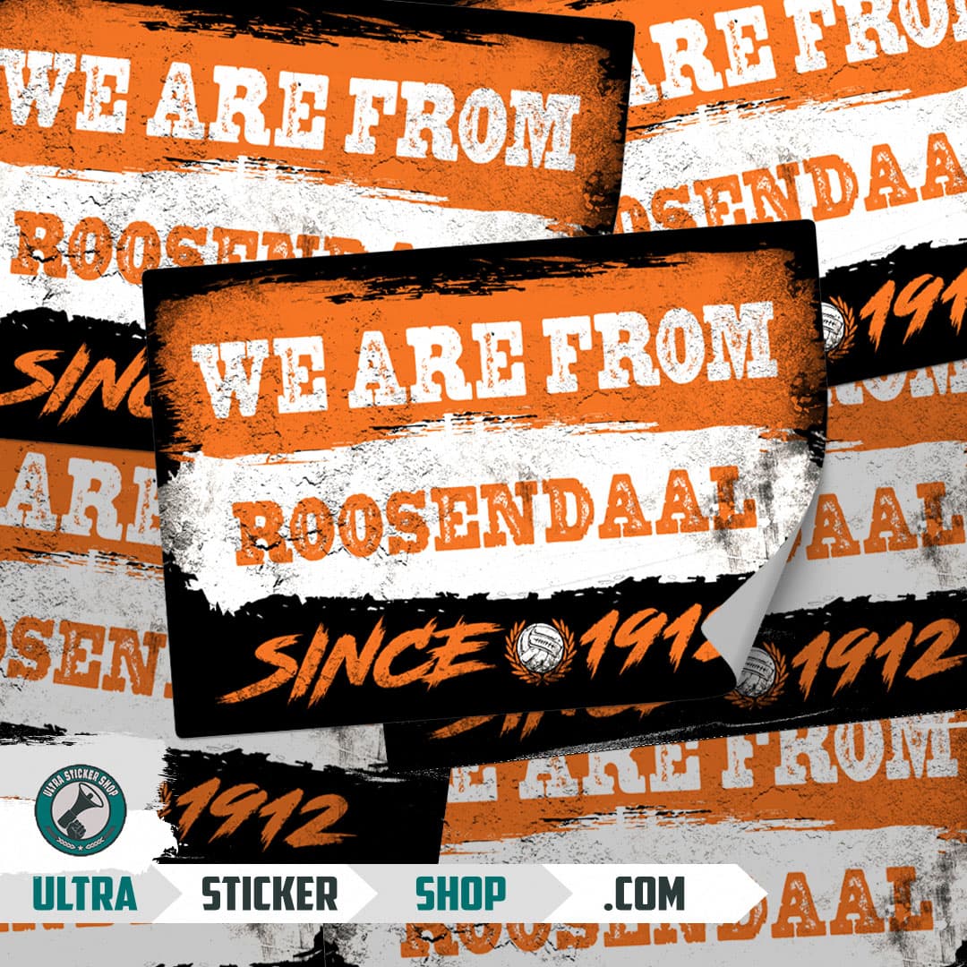 We are from Roosendaal since 1912
