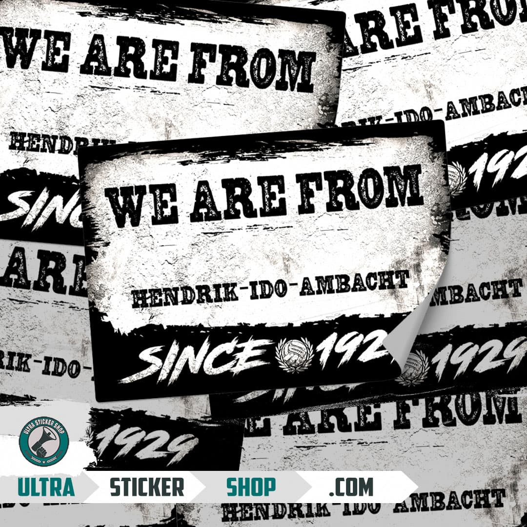 We are from Hendrik-Ido-Ambacht since 1929