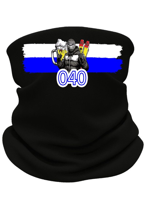 (Blauw-wit) 040 Nekwarmer