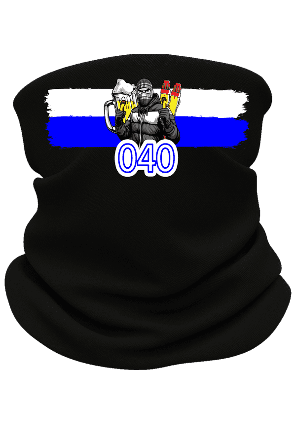(Blauw-wit) 040 Nekwarmer