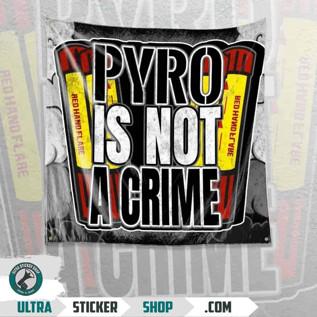 Pyro is not a crime Vlag