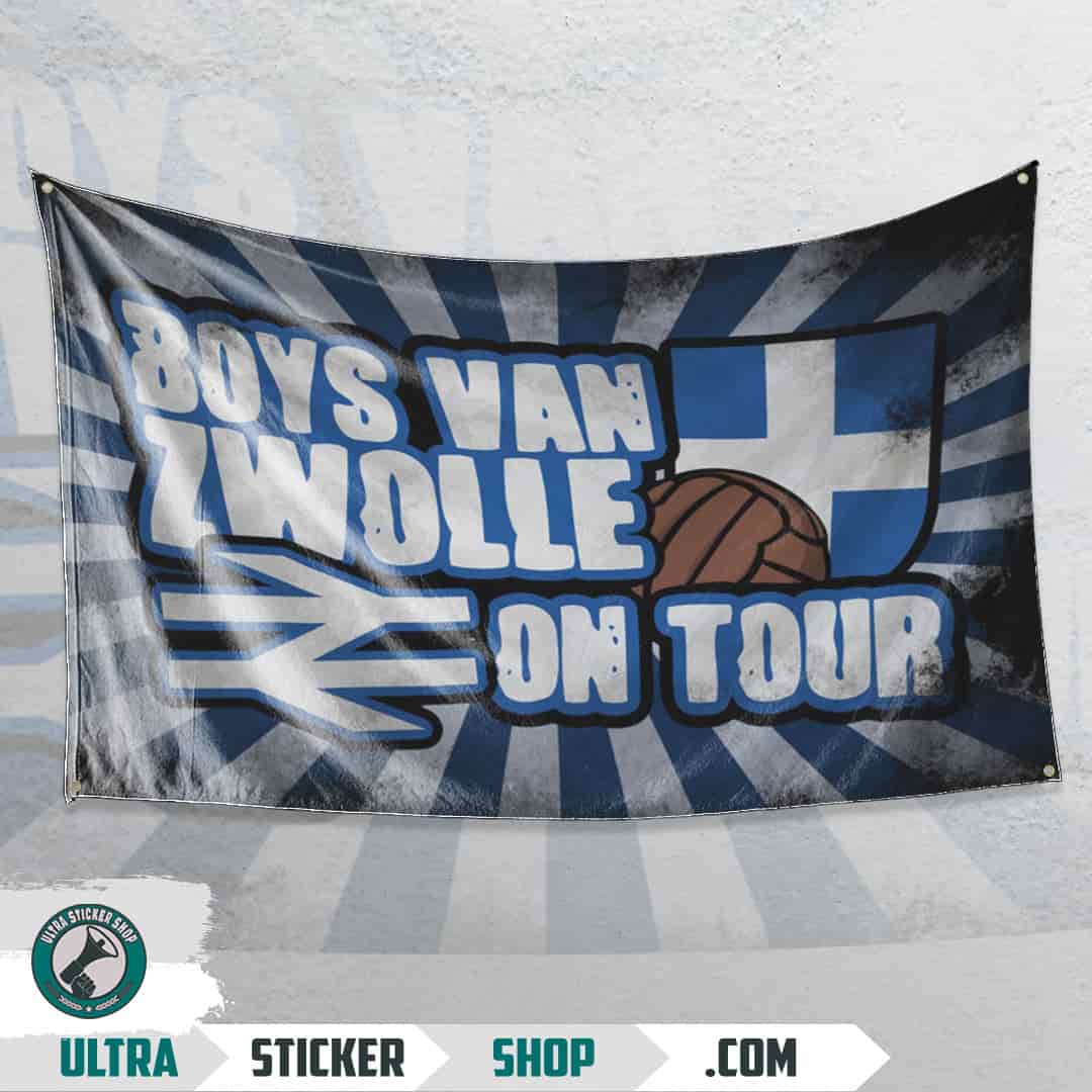 Boys van Zwolle on tour Vlag