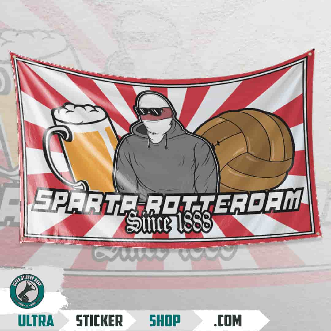 Sparta Rotterdam since 1888 Vlag