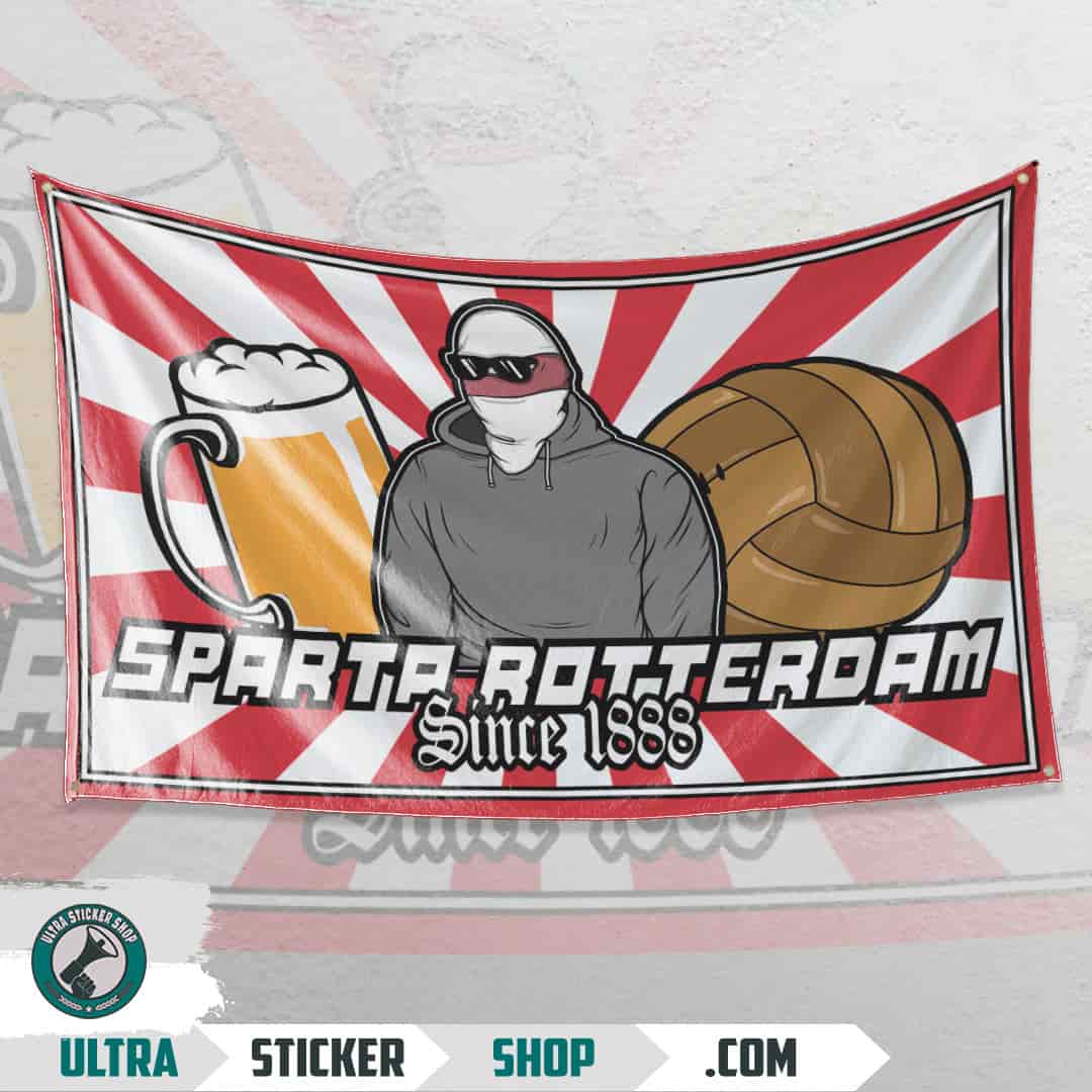 Sparta Rotterdam since 1888 Vlag