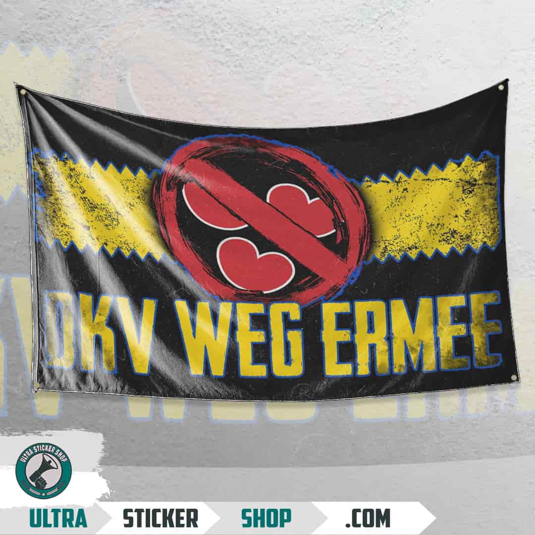 DKV weg ermee Vlag