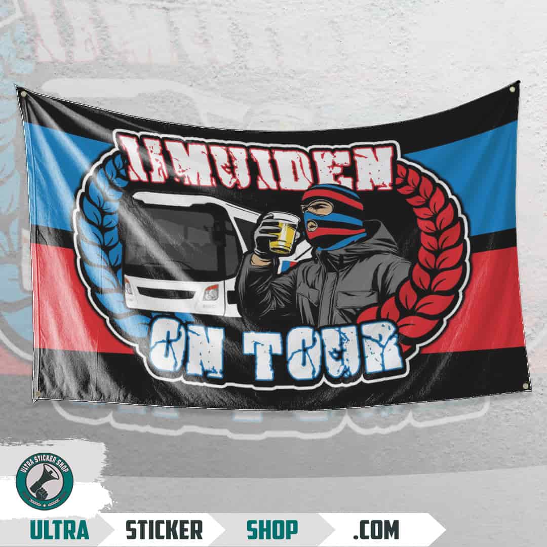 IJmuiden on tour Vlag