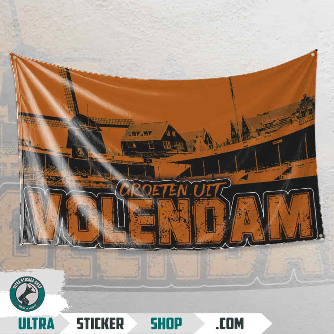 Groeten uit Volendam Vlag