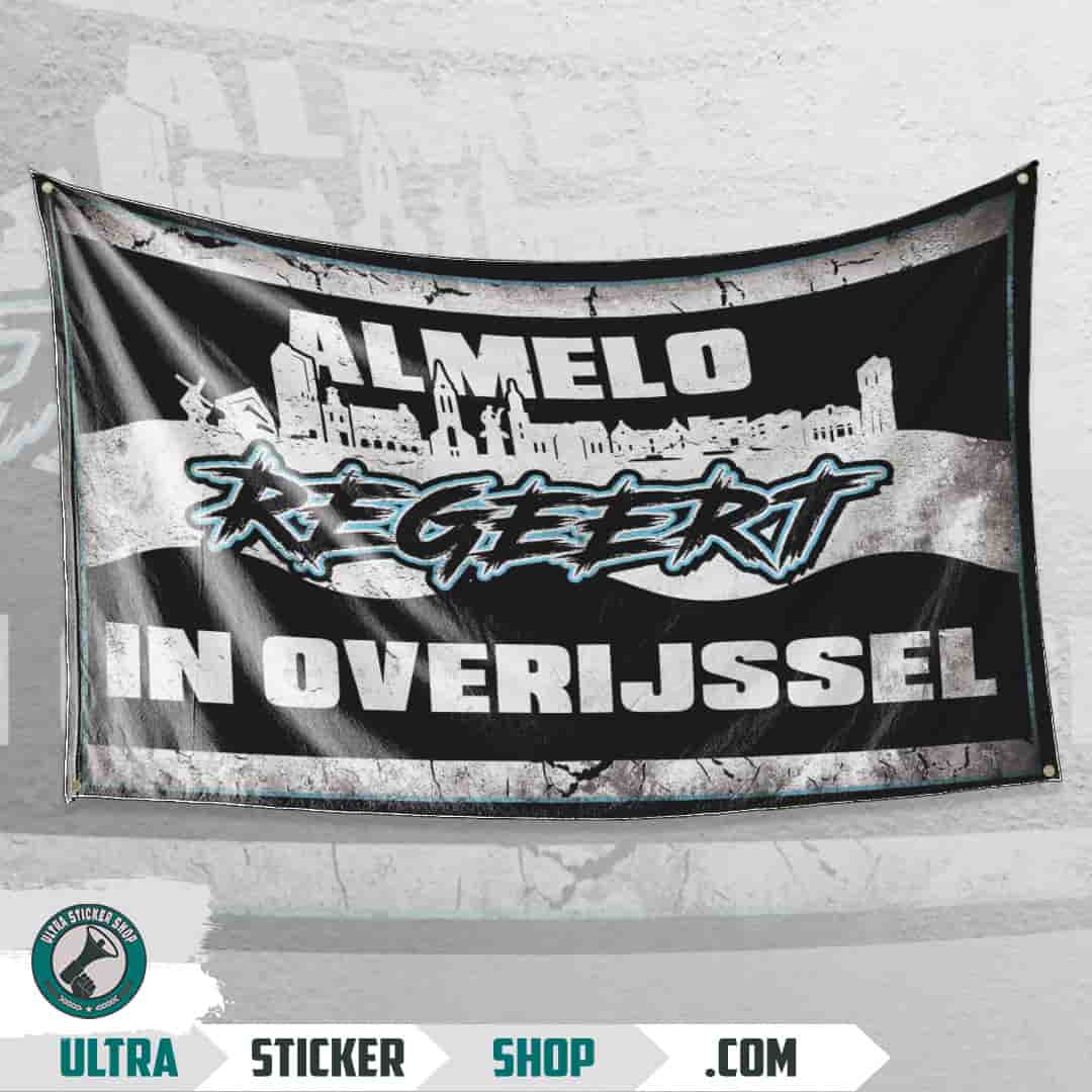 Almelo Regeert in Overijssel Vlag
